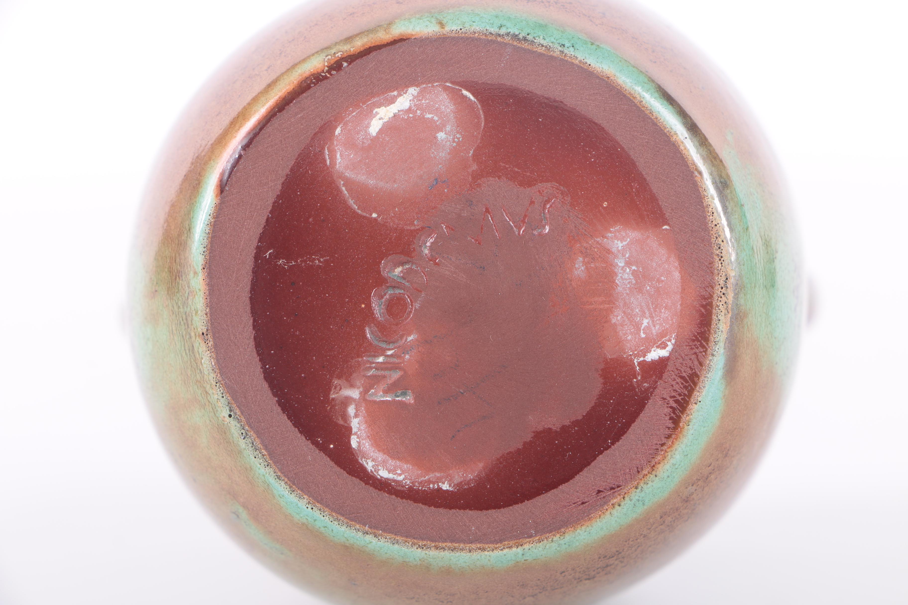 Vintage Nicodemus Art Pottery Cabinet Vase