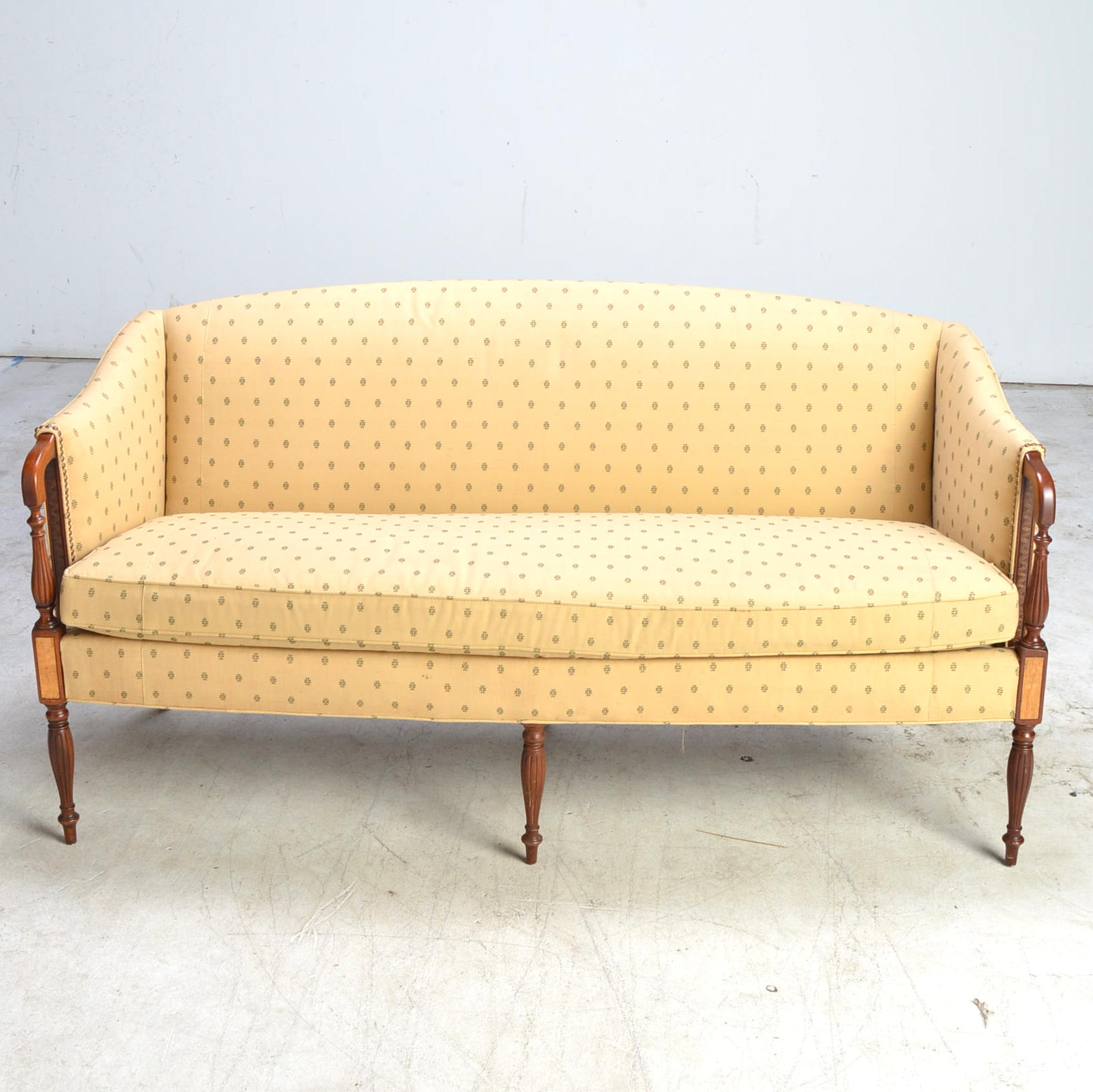 Sheraton-Style Settee by Hickory Chair Furniture