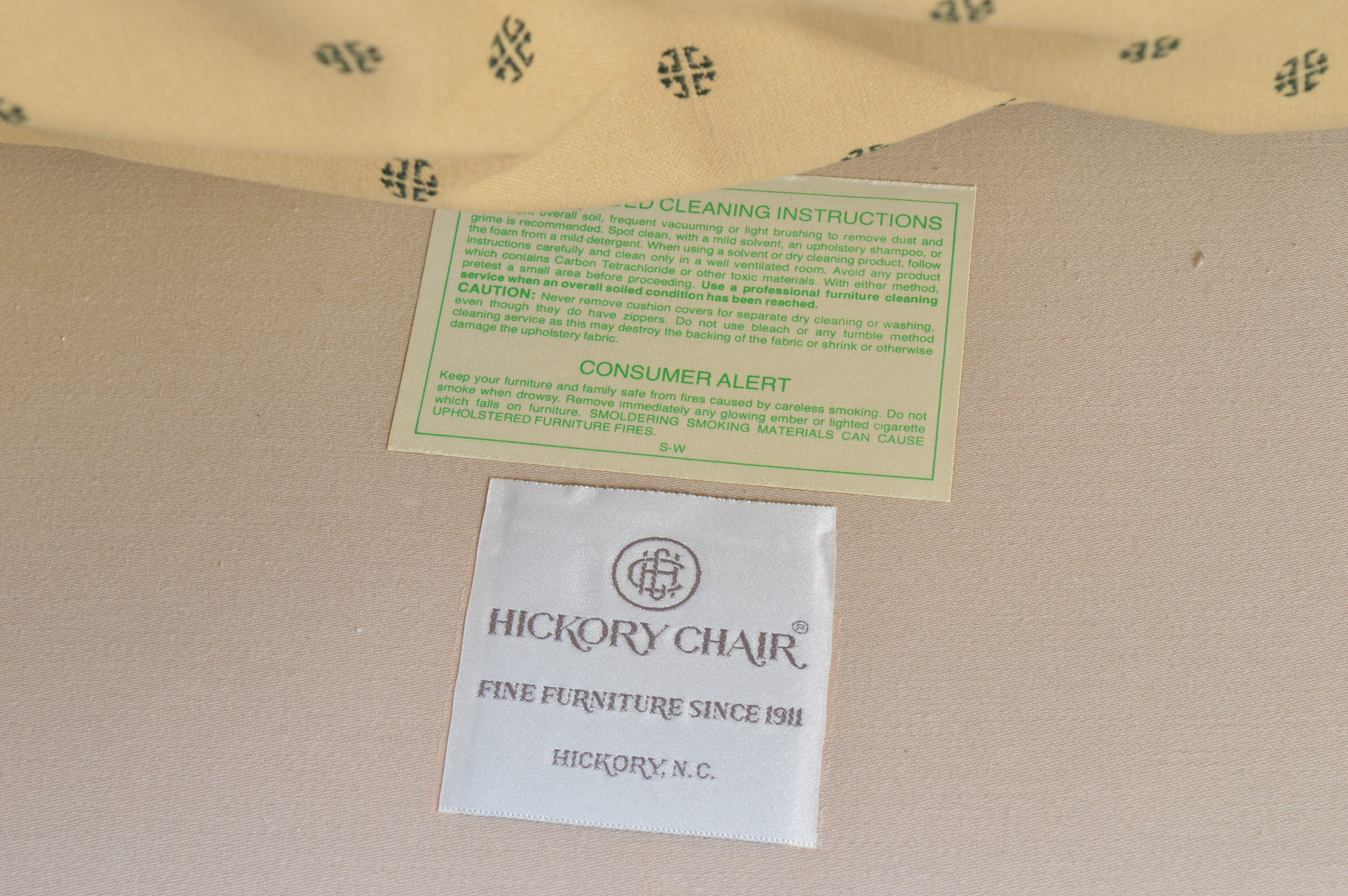 Sheraton-Style Settee by Hickory Chair Furniture