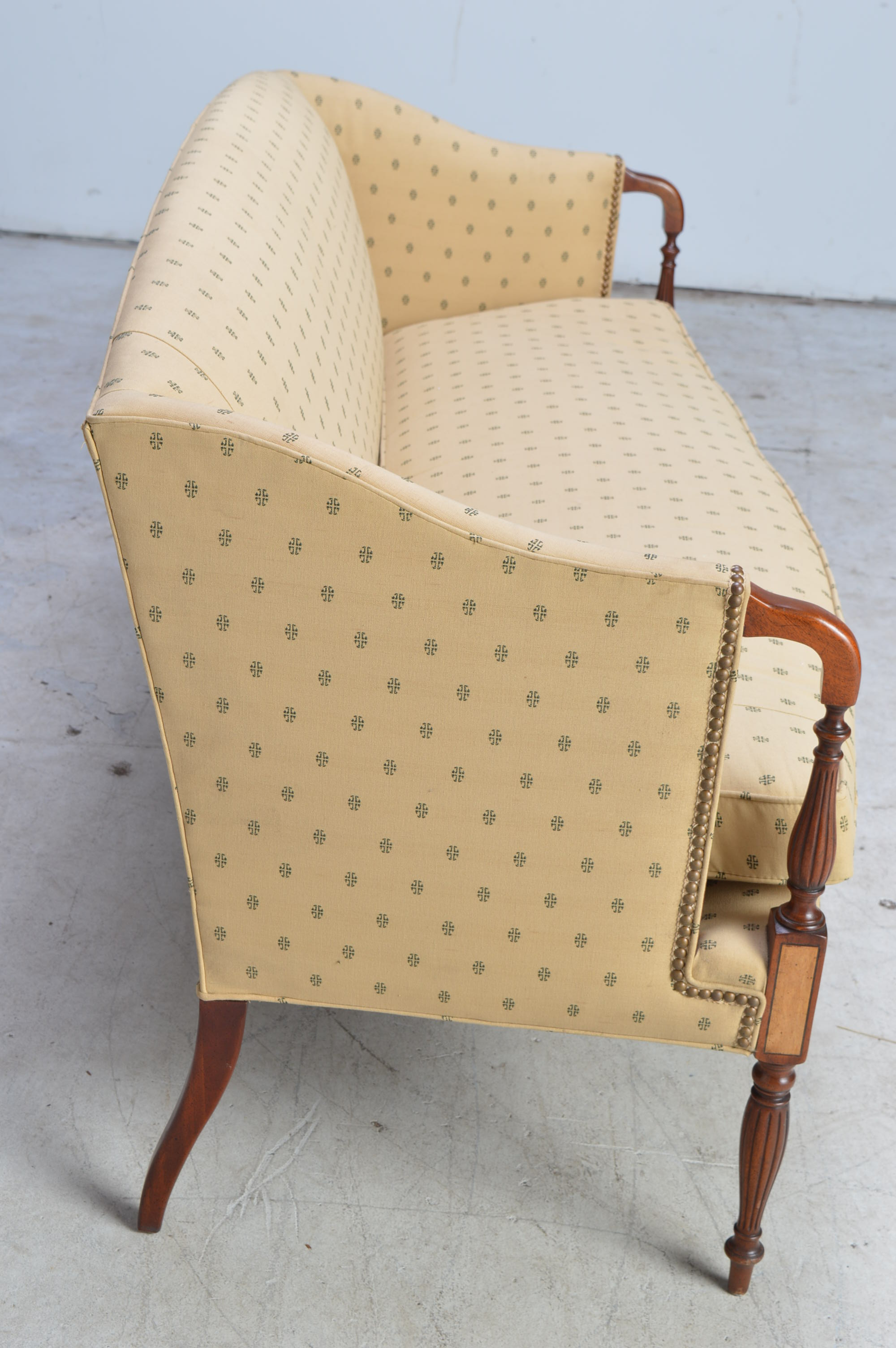 Sheraton-Style Settee by Hickory Chair Furniture