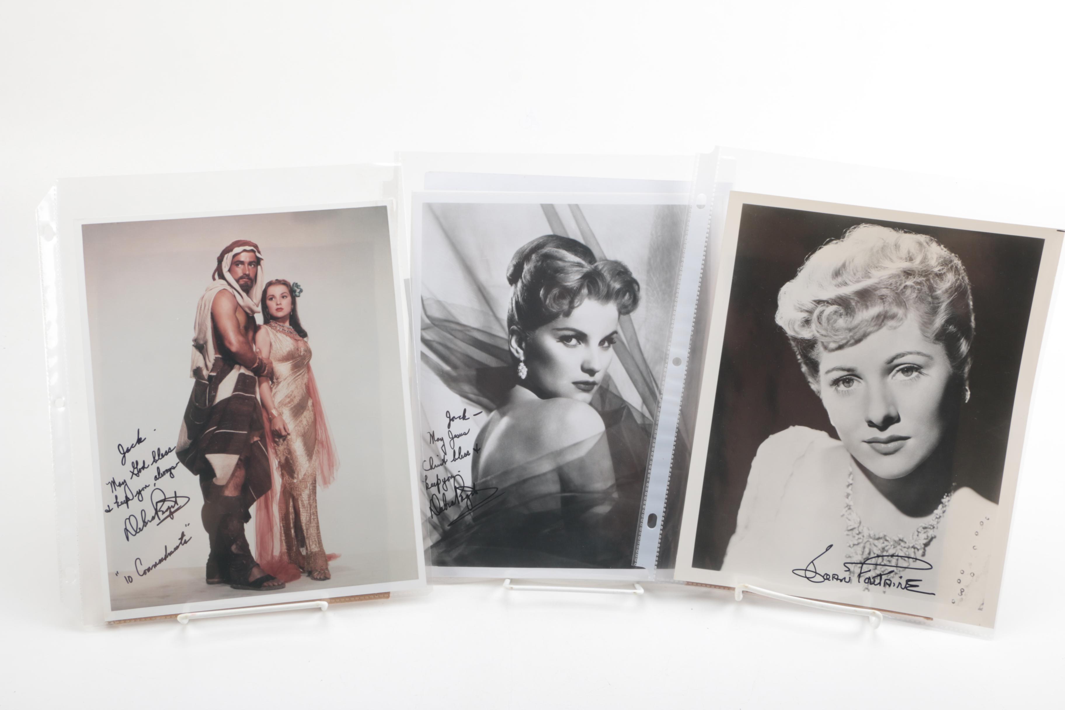 Assortment of Celebrity Signed Photos