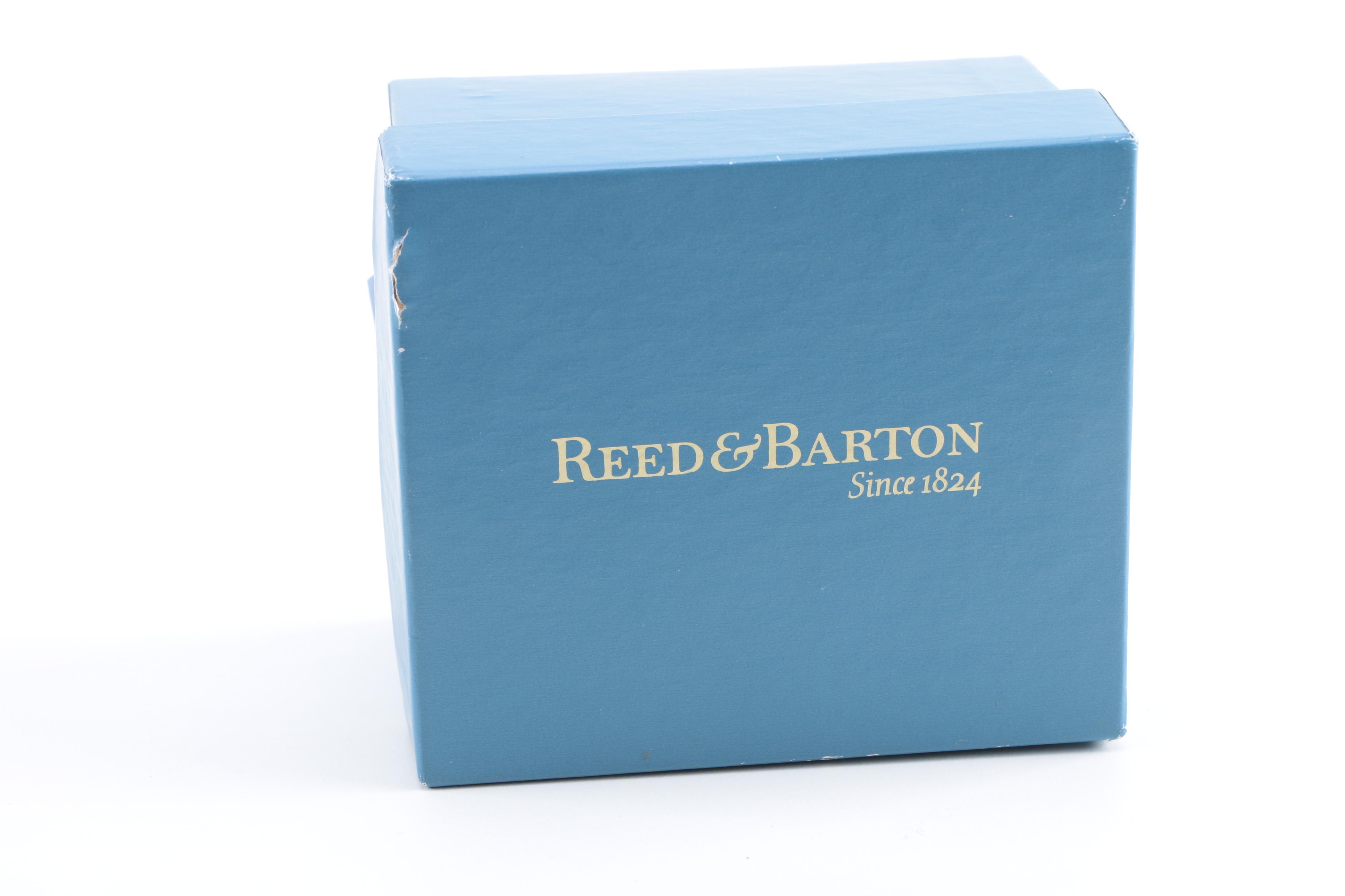 Reed & Barton Silver Plate Butterfly Music Box