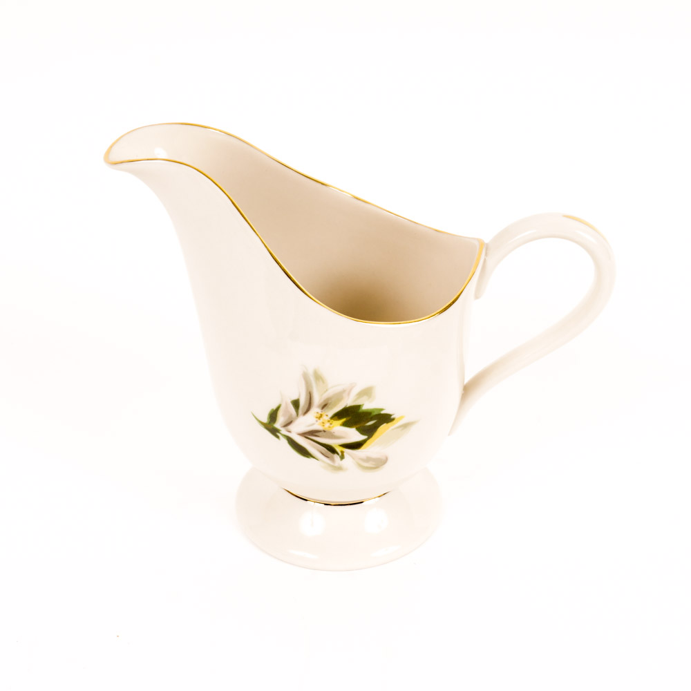 Fine Arts Fine China "Orange Blossom and Gardenia" Dinnerware Set