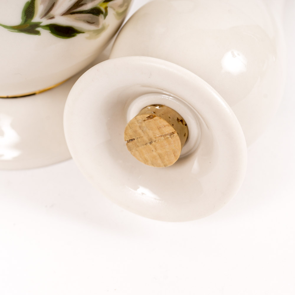 Fine Arts Fine China "Orange Blossom and Gardenia" Dinnerware Set