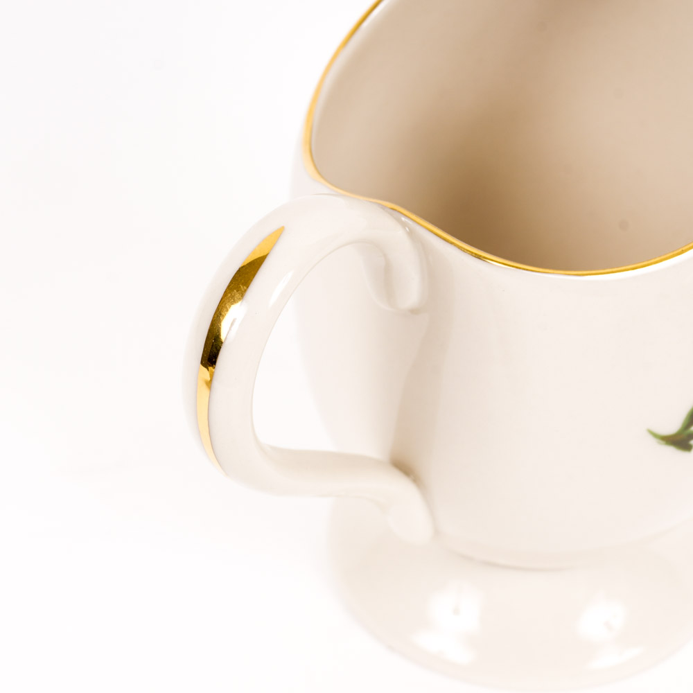 Fine Arts Fine China "Orange Blossom and Gardenia" Dinnerware Set