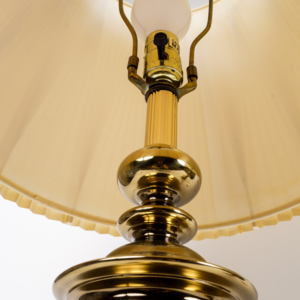 Vintage Underwriter Laboratories Brass Lamps