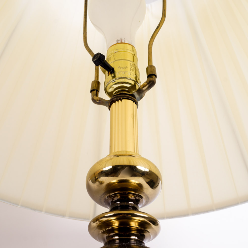 Vintage Underwriter Laboratories Brass Lamps