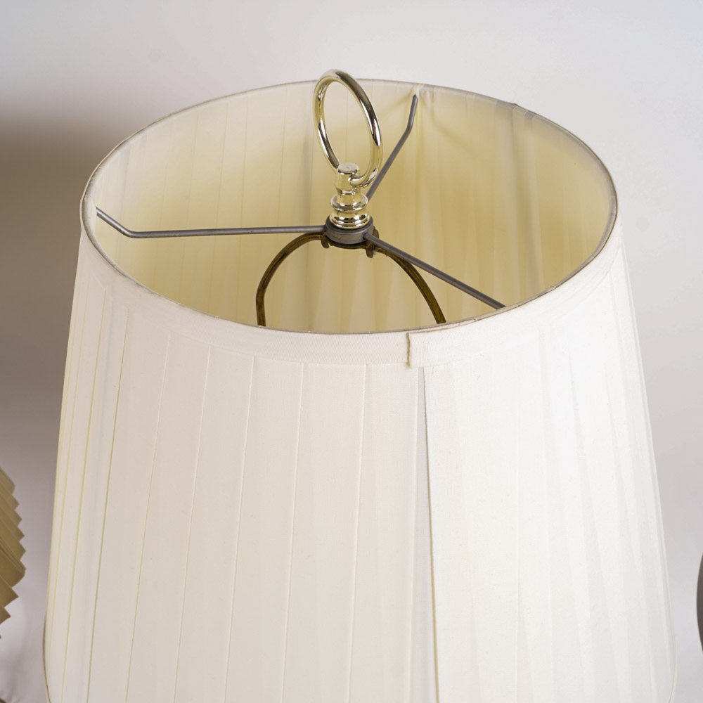 Vintage Underwriter Laboratories Brass Lamps