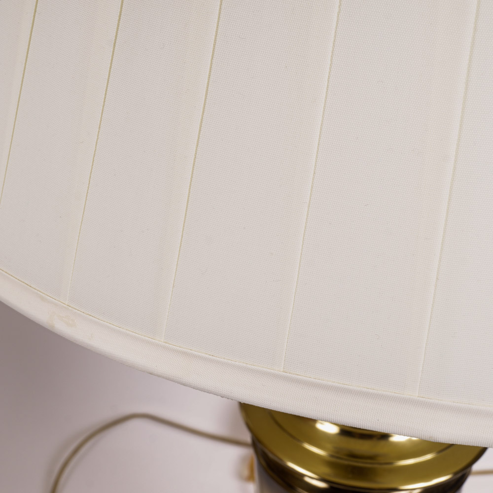 Vintage Underwriter Laboratories Brass Lamps