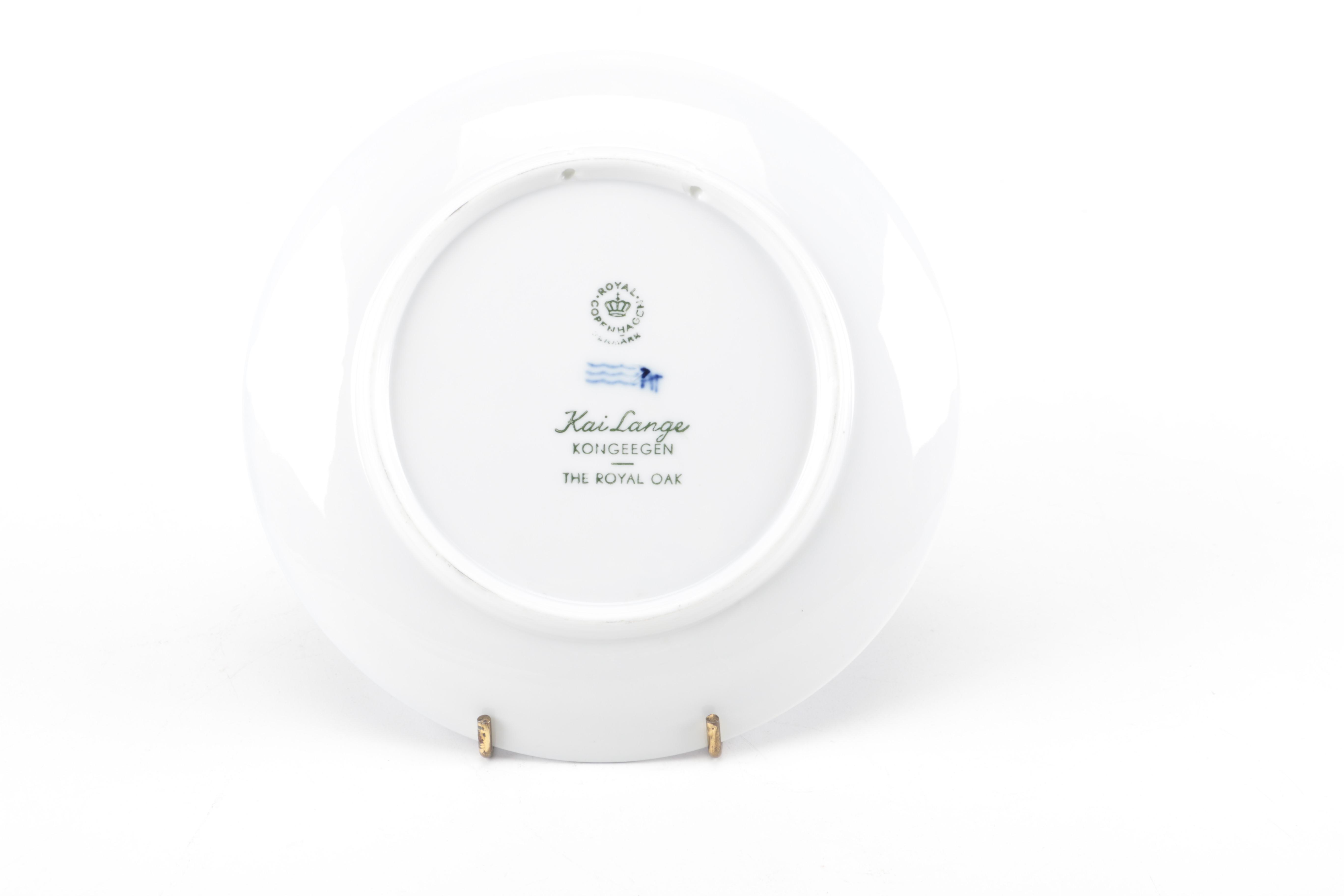 Decorative Porcelain Plates Featuring Royal Copenhagen