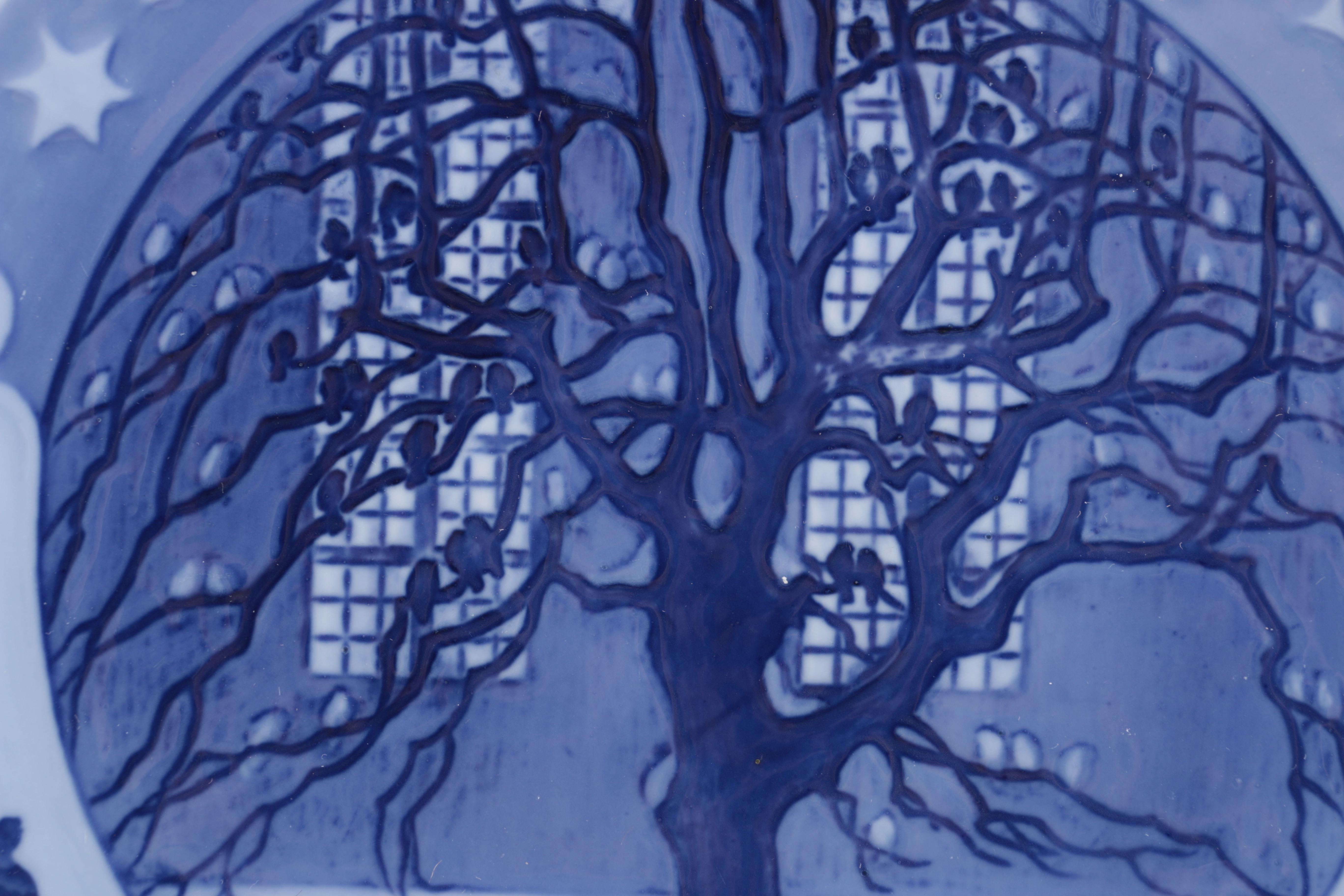 Decorative Porcelain Plates Featuring Royal Copenhagen