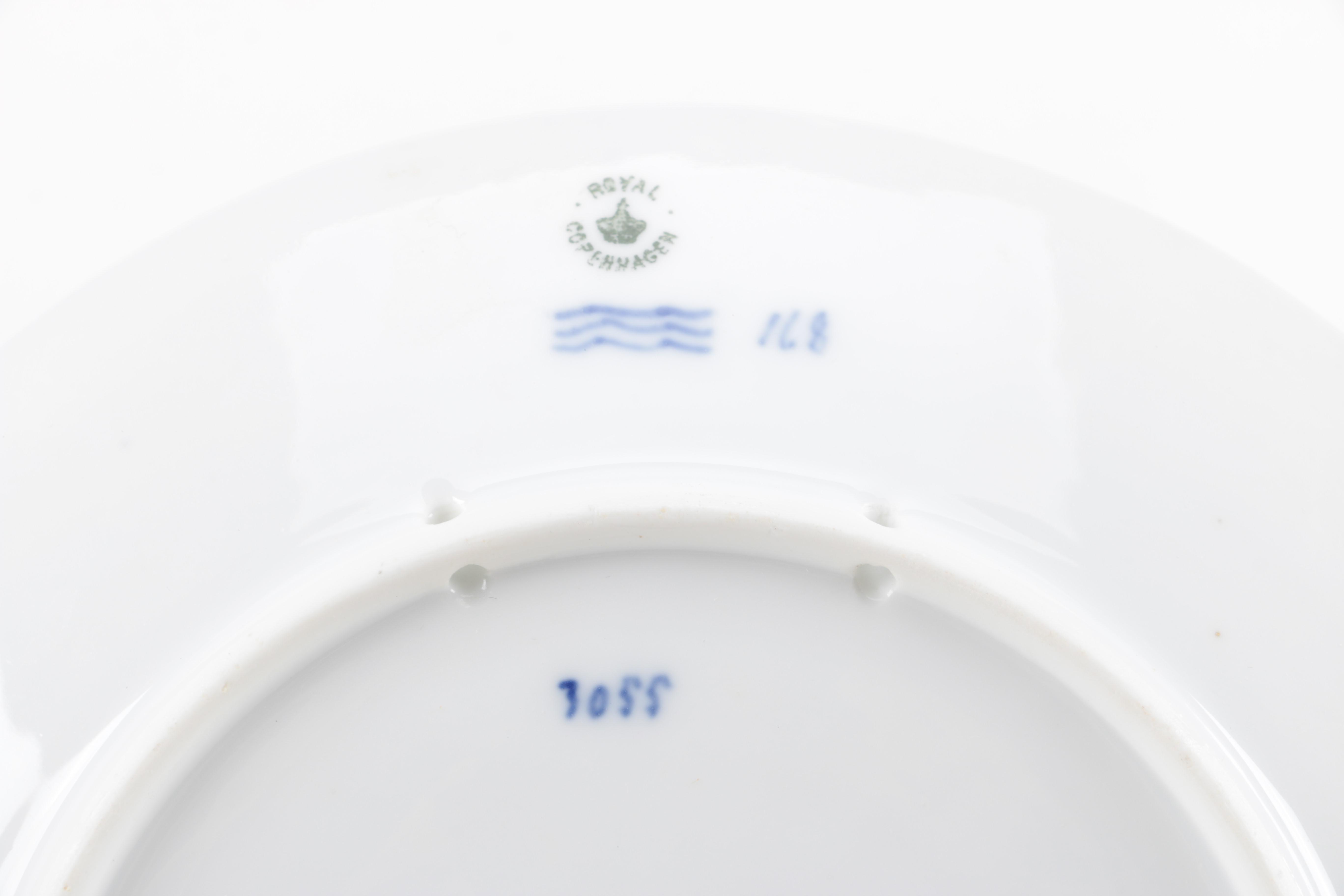 Decorative Porcelain Plates Featuring Royal Copenhagen