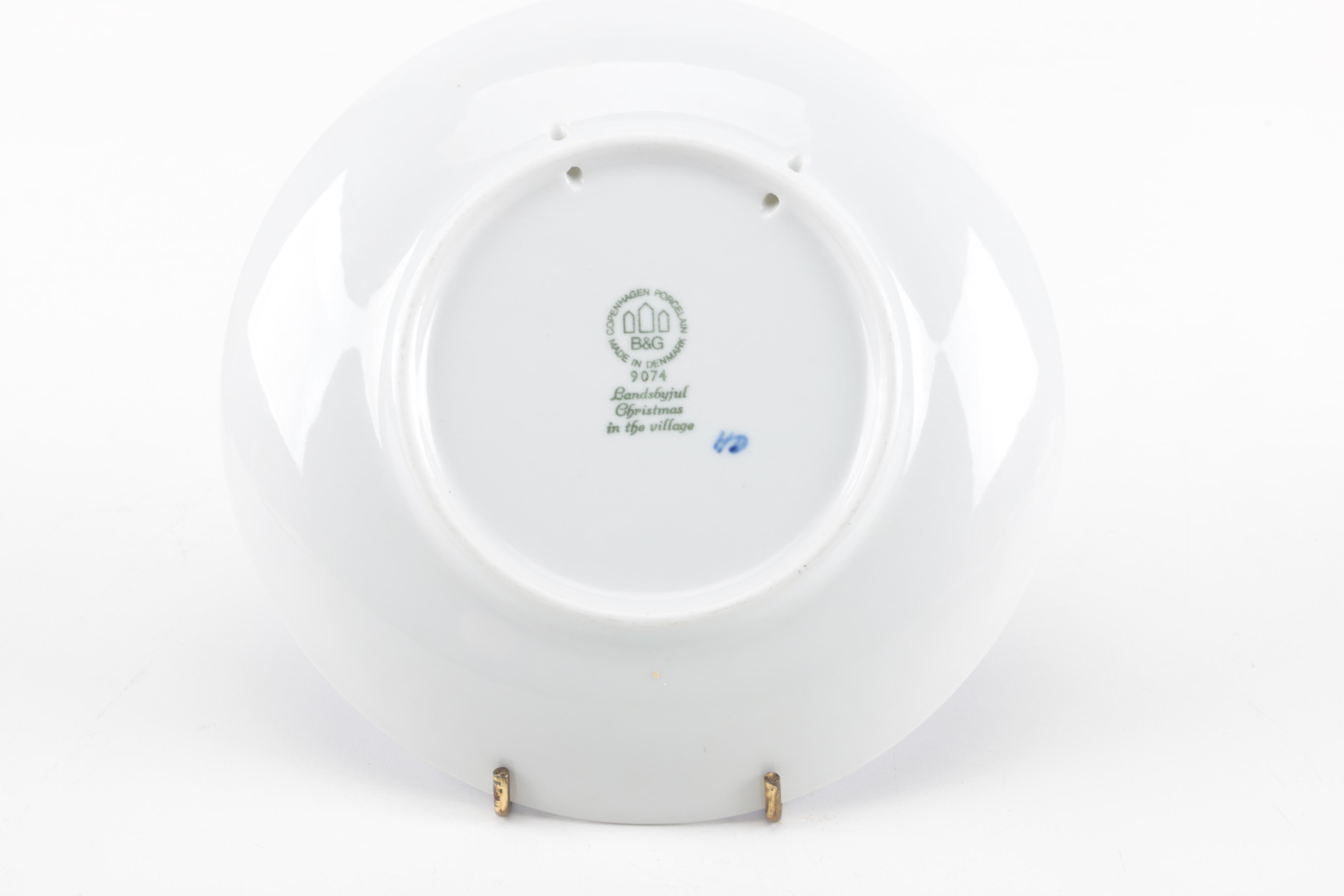 Decorative Porcelain Plates Featuring Royal Copenhagen