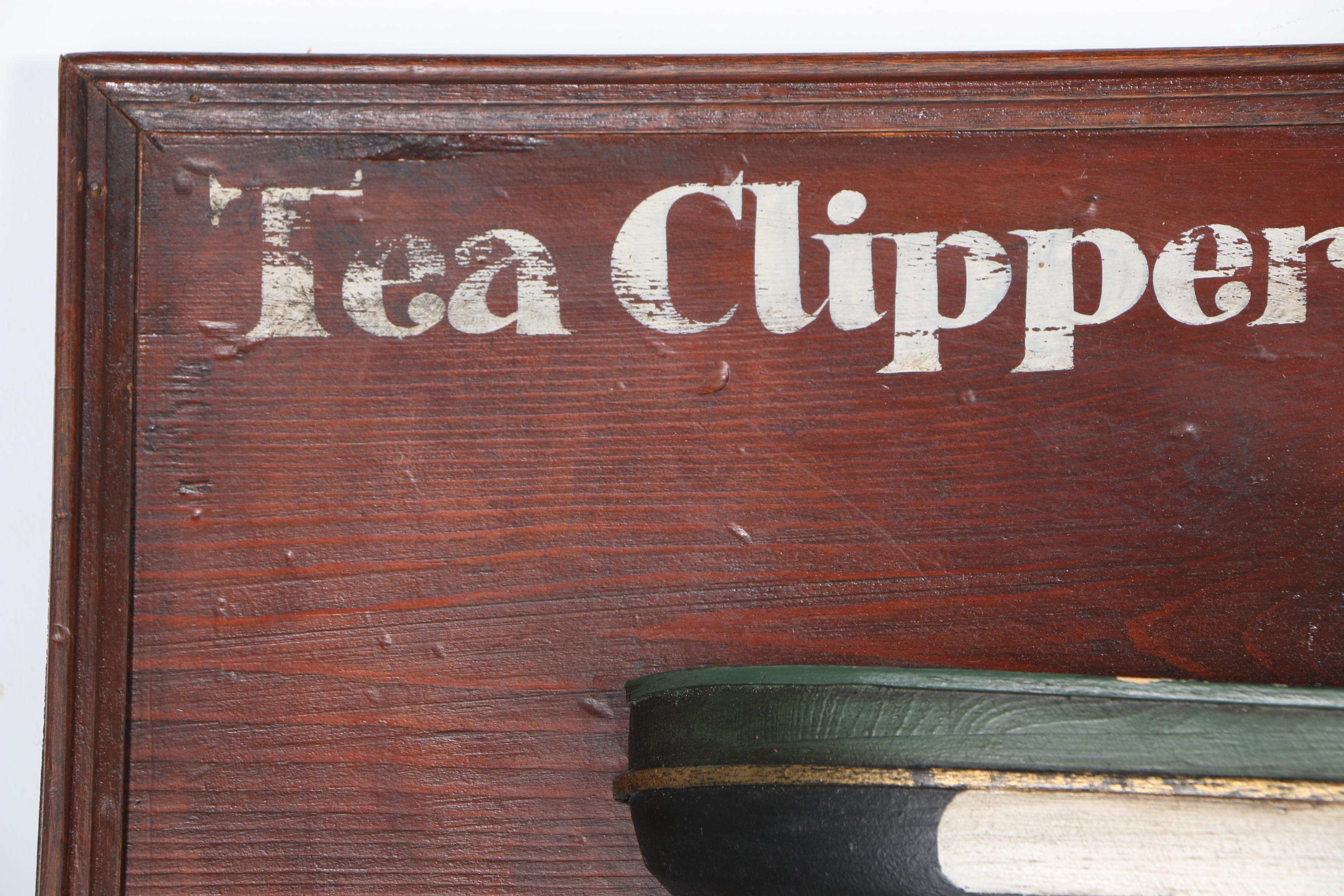 Wall Mounted Tea Clipper Ship Model