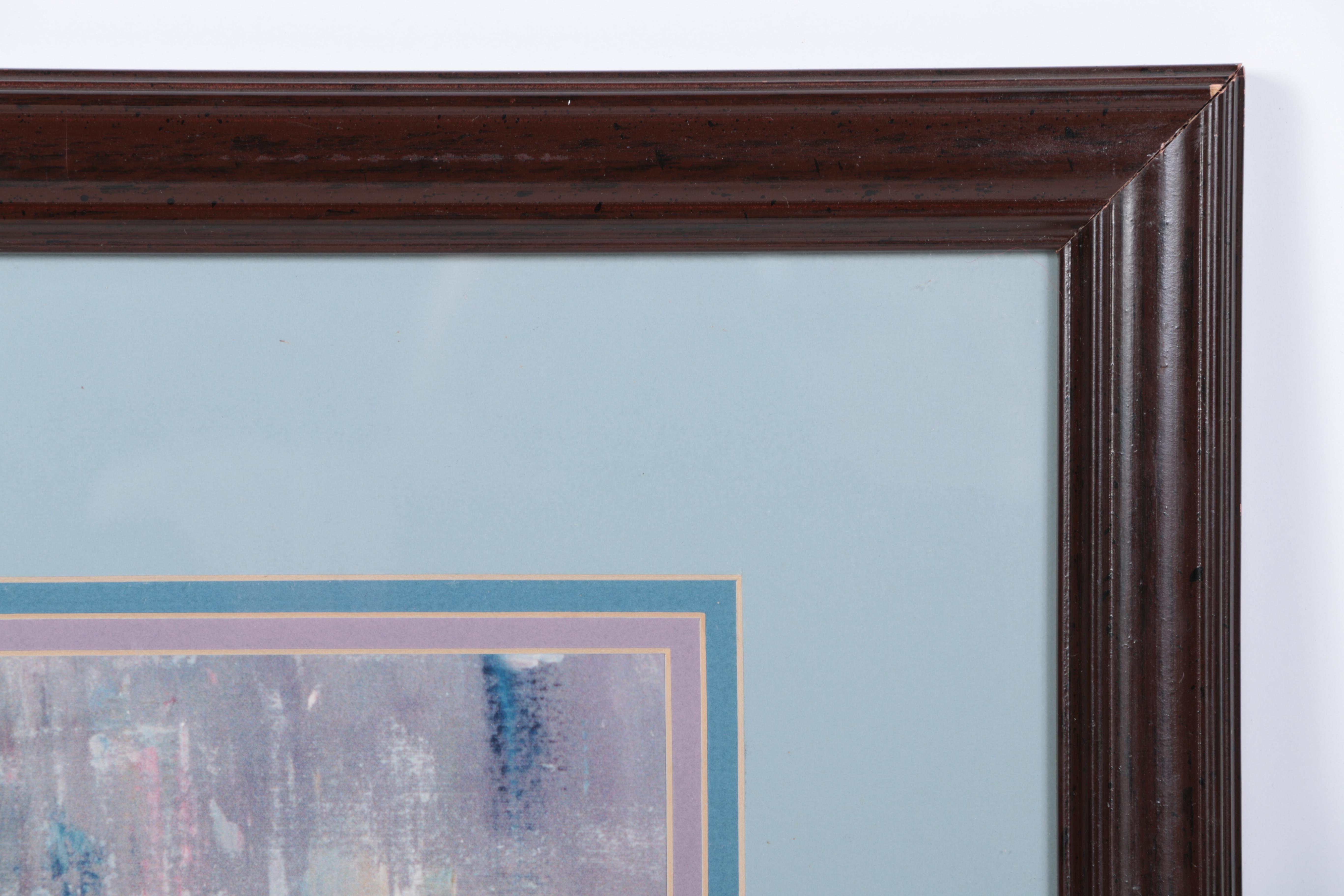 Giclee After Leo Shanika's Painting of St. Louis Landmarks