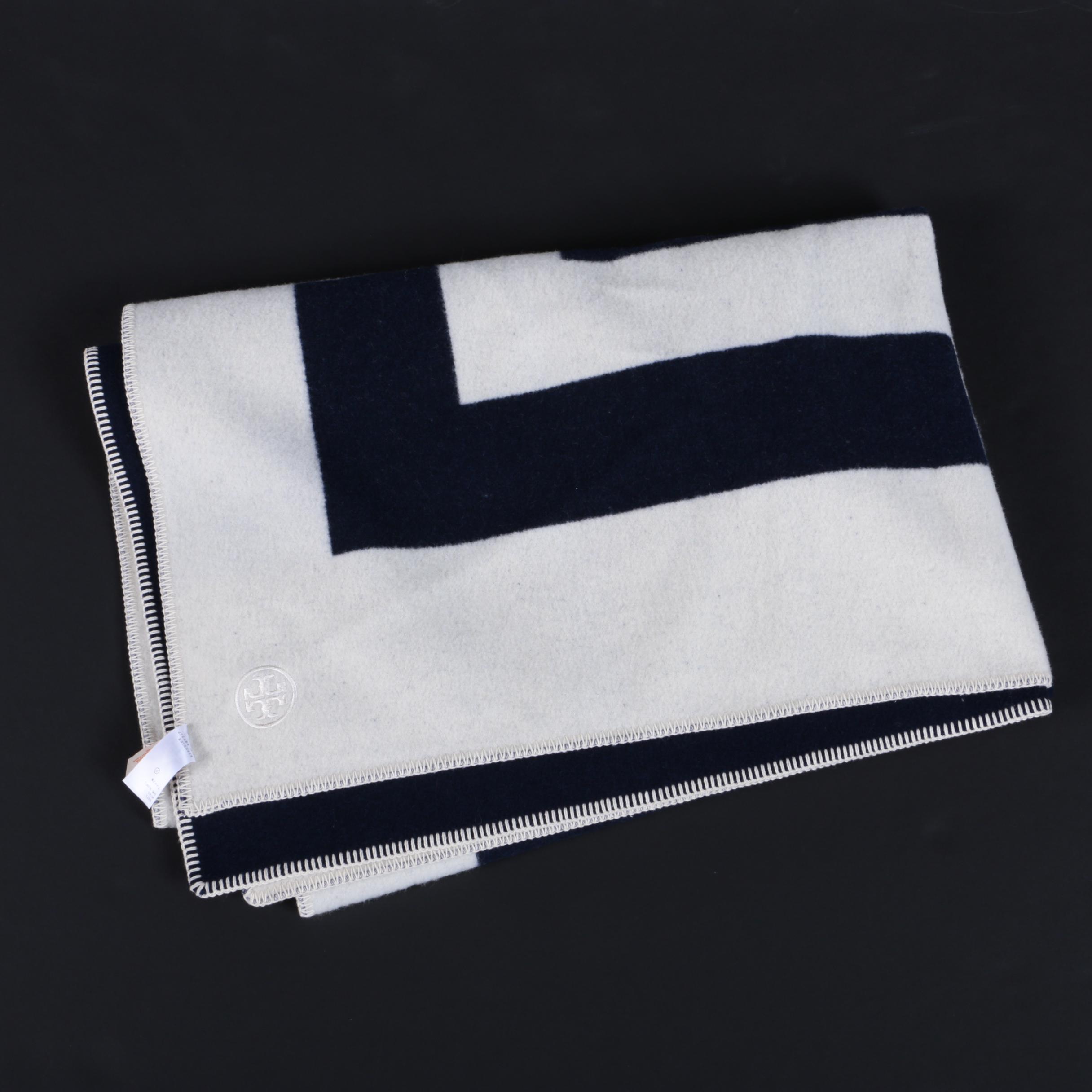 Tory Burch Graphic Blanket