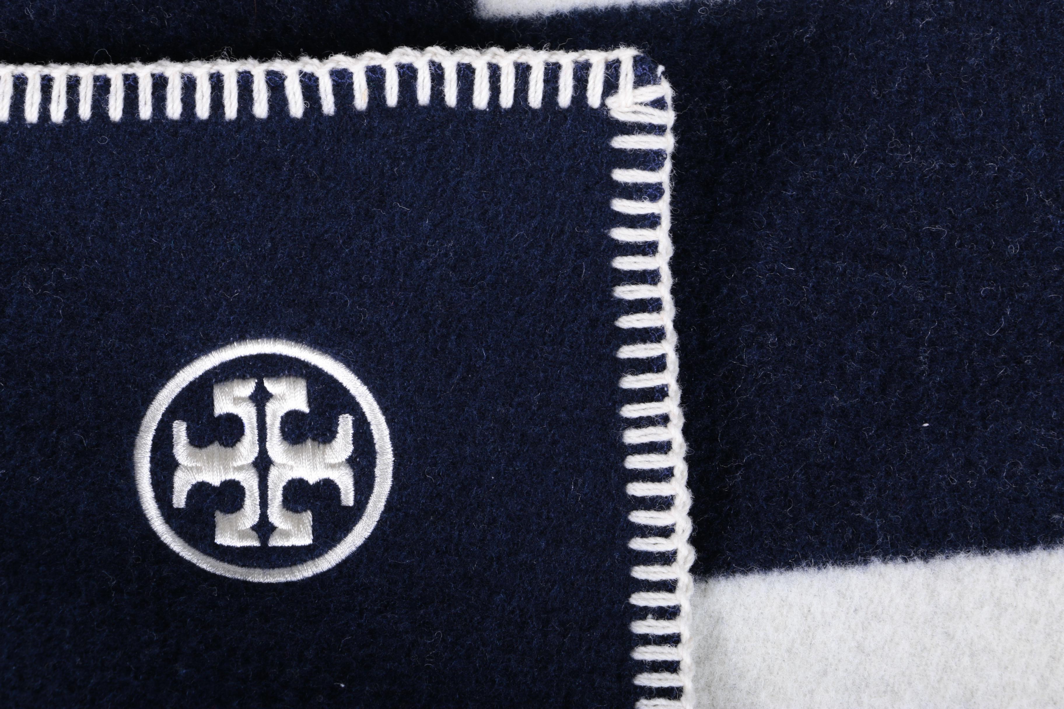 Tory Burch Graphic Blanket