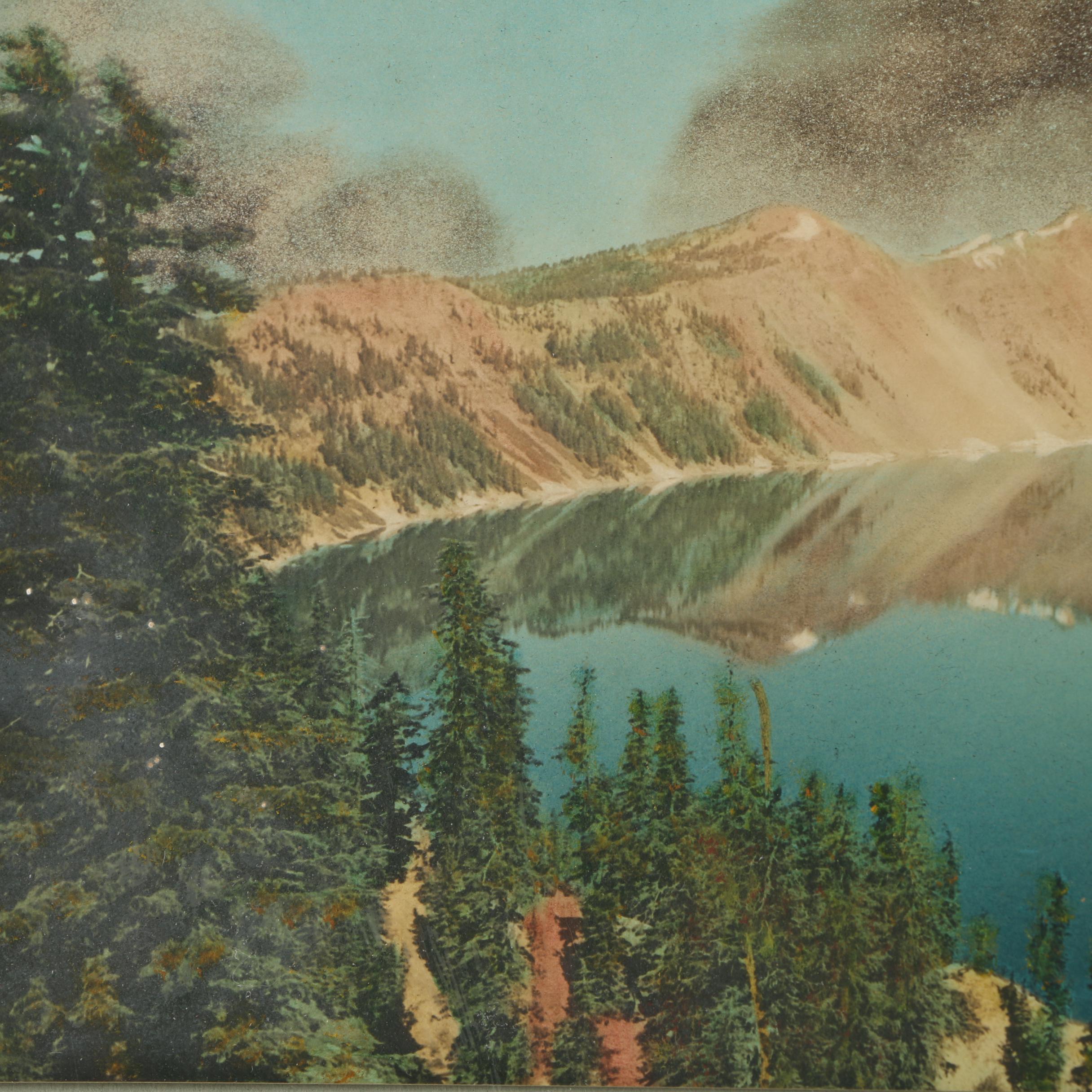 Patterson Colored Photograph of a Lake Landscape