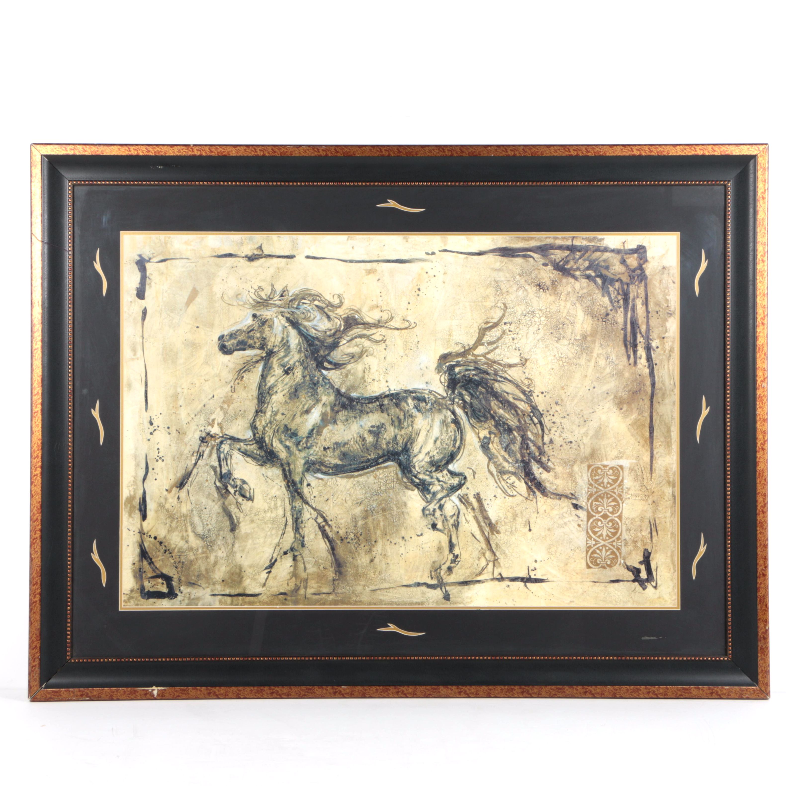 Offset Lithograph Print after Marta Wiley "Lepa Zena"