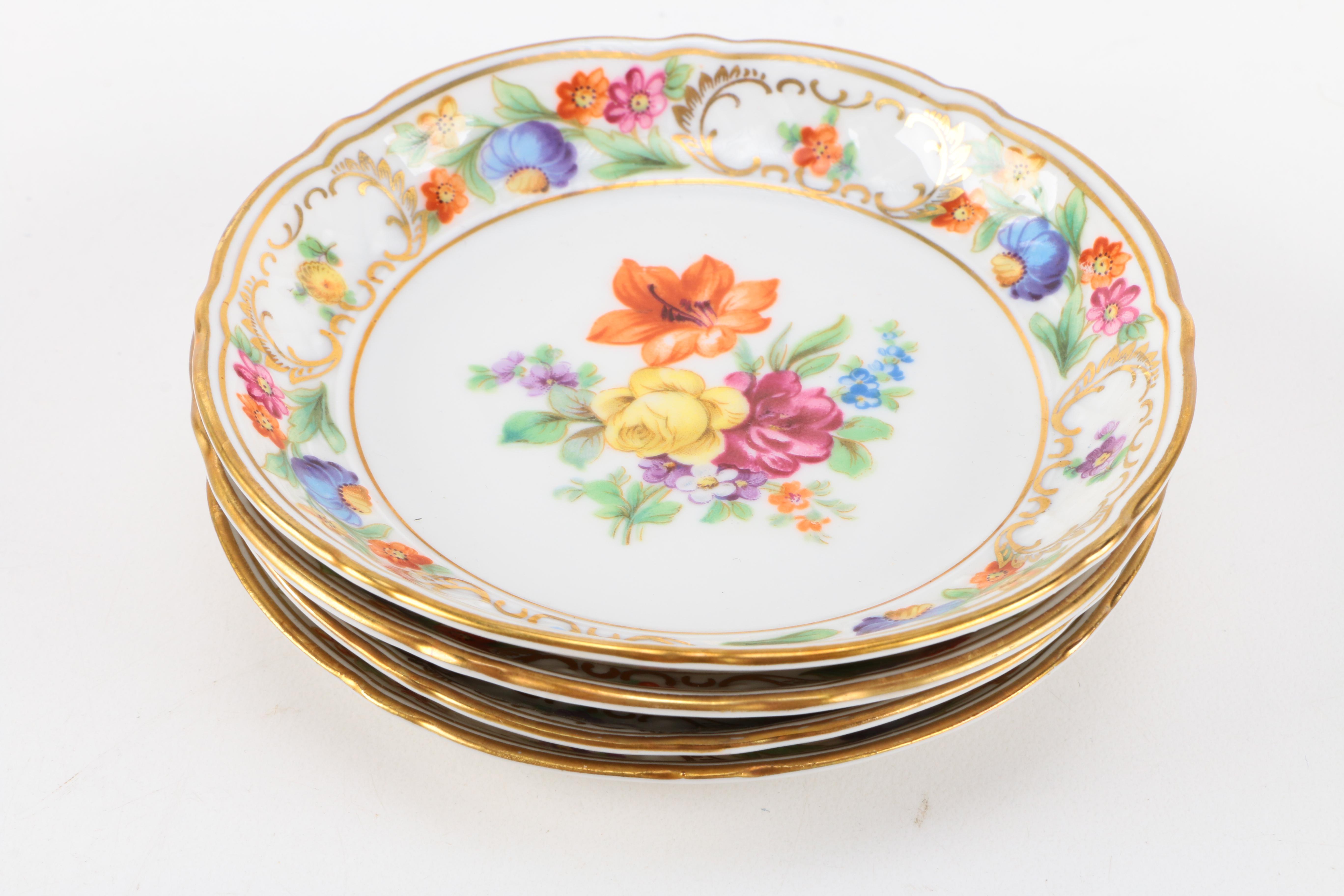 Assorted Porcelain Plates