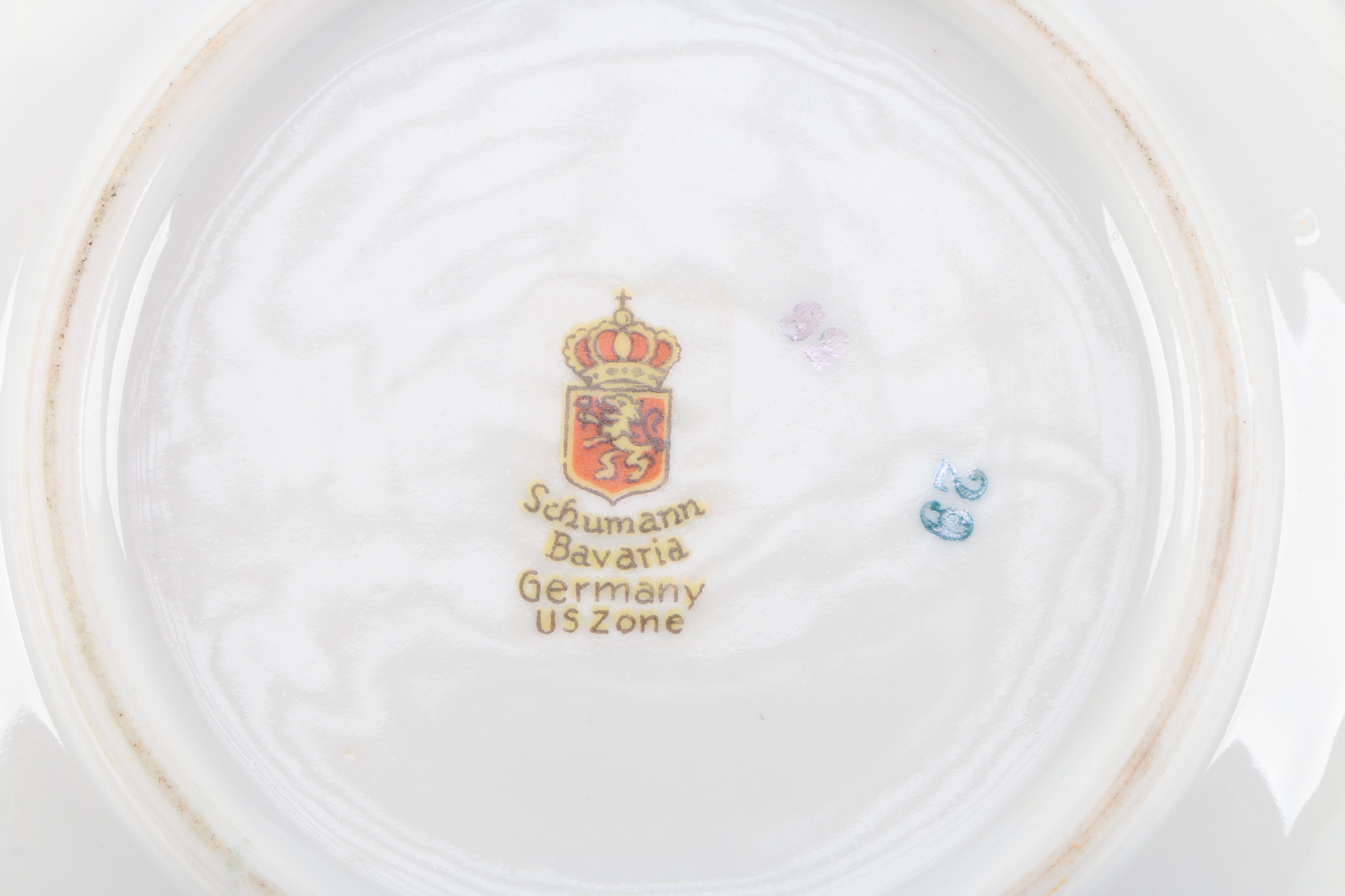 Assorted Porcelain Plates