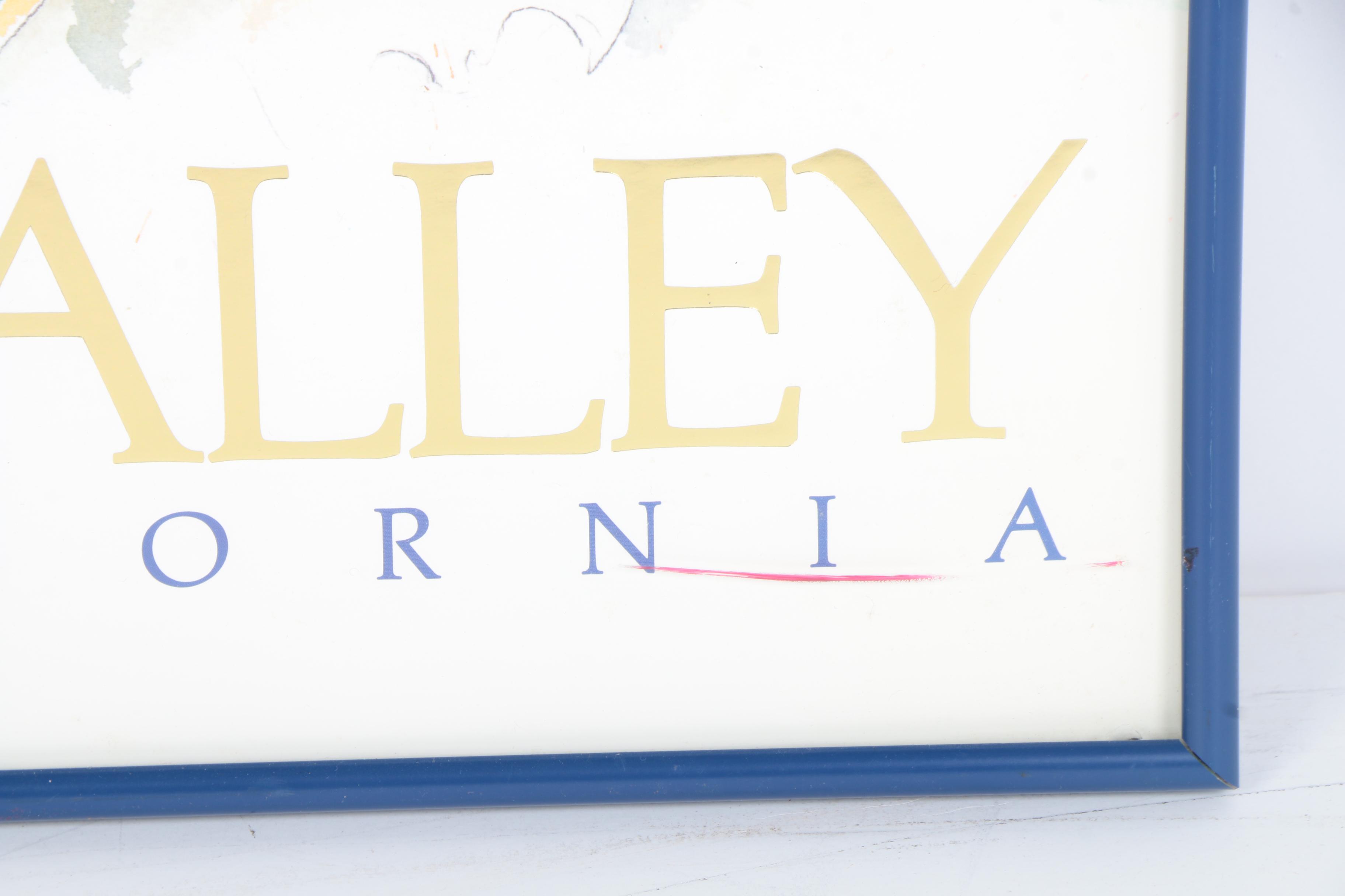 Offset Lithograph Poster "Mumm Napa Valley"