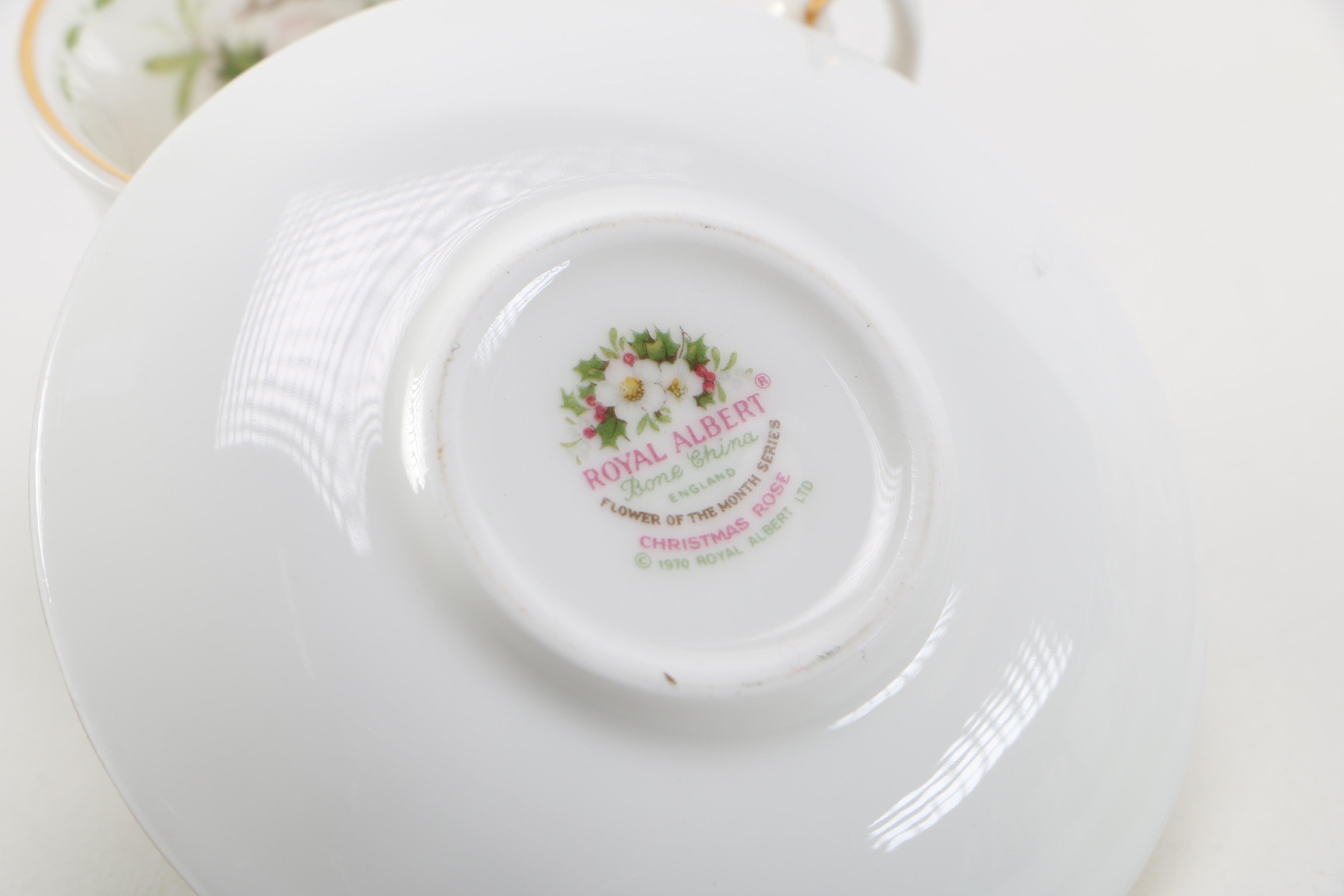 Demitasse and Miniature Teacups and Featuring Royal Albert