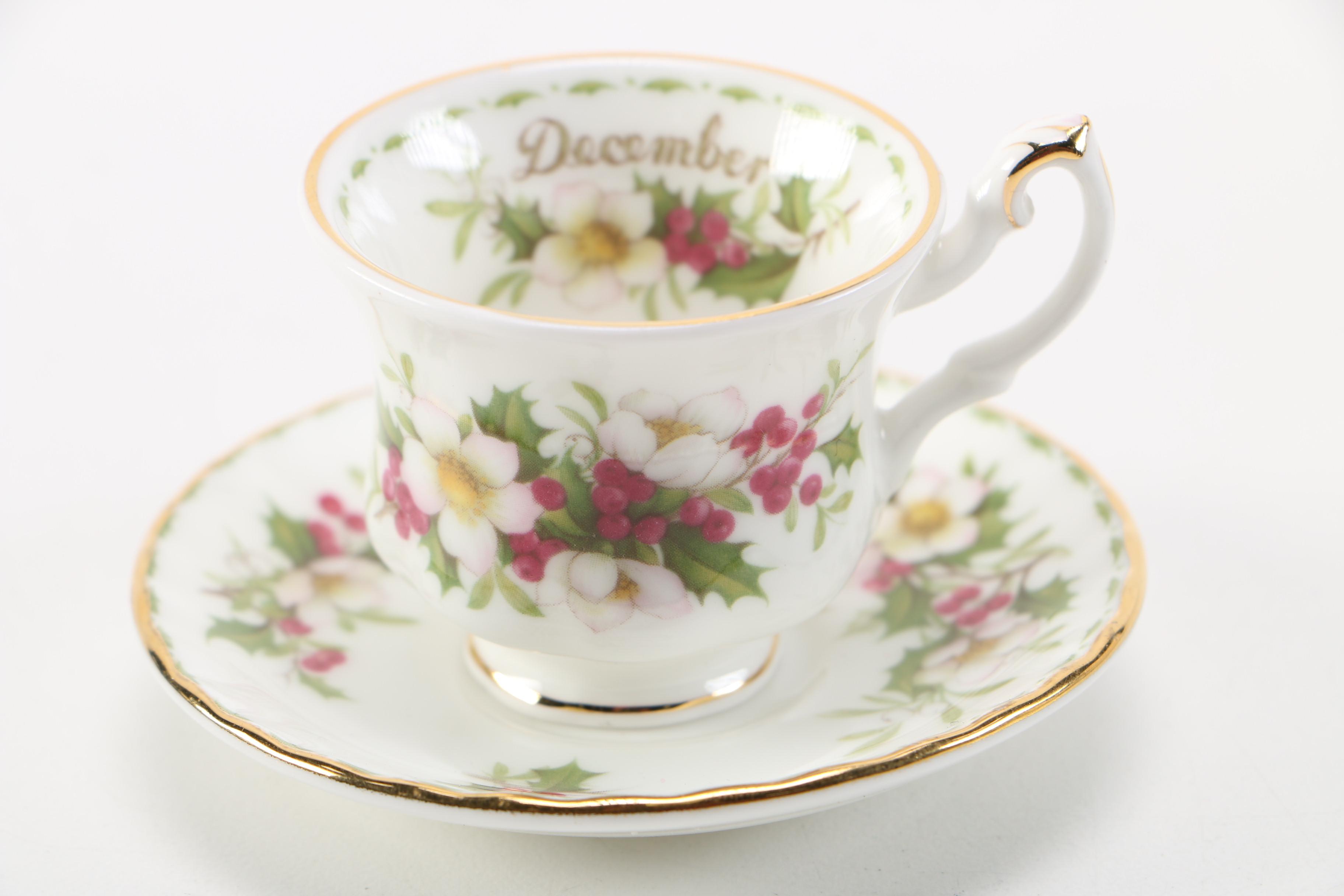 Demitasse and Miniature Teacups and Featuring Royal Albert