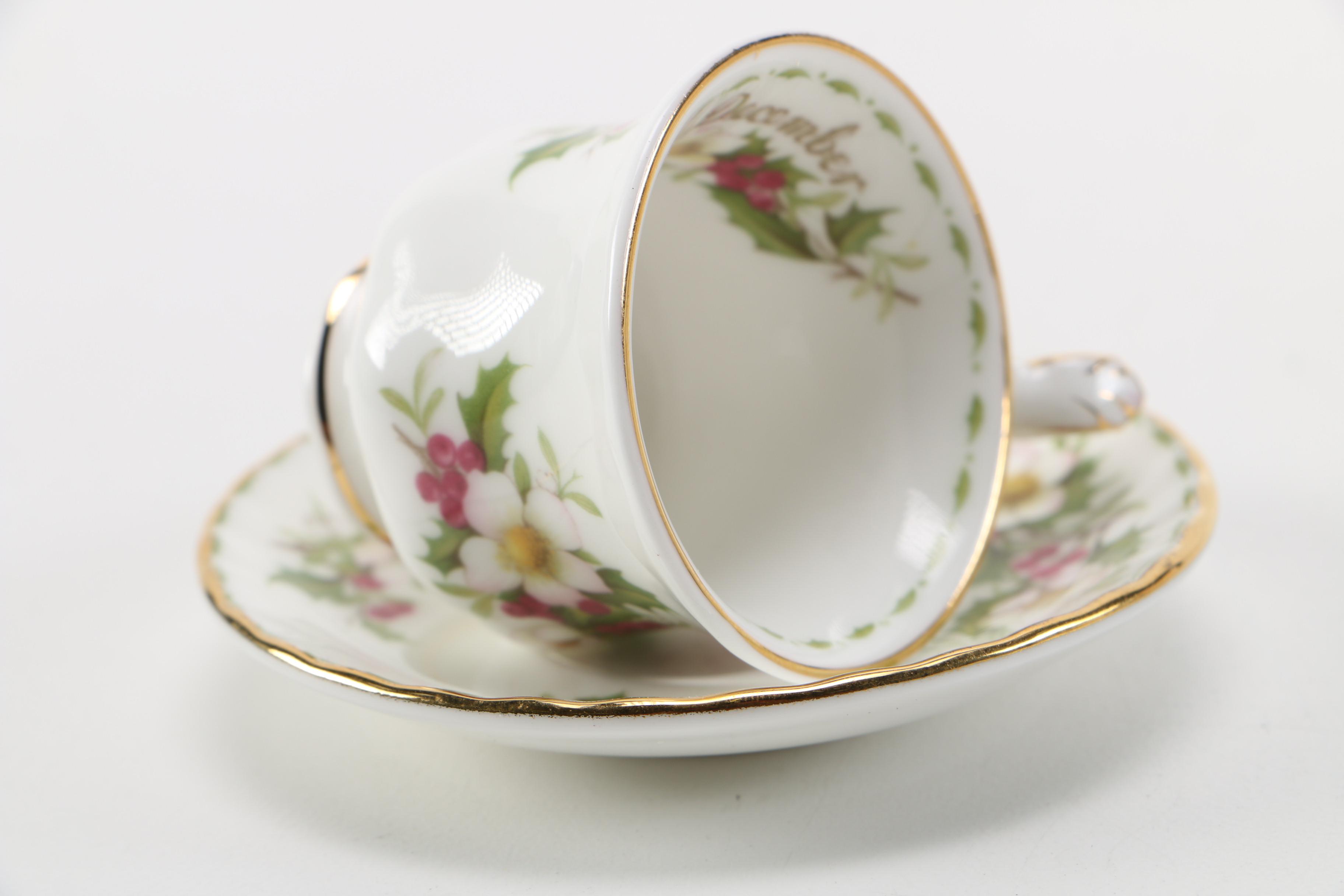 Demitasse and Miniature Teacups and Featuring Royal Albert