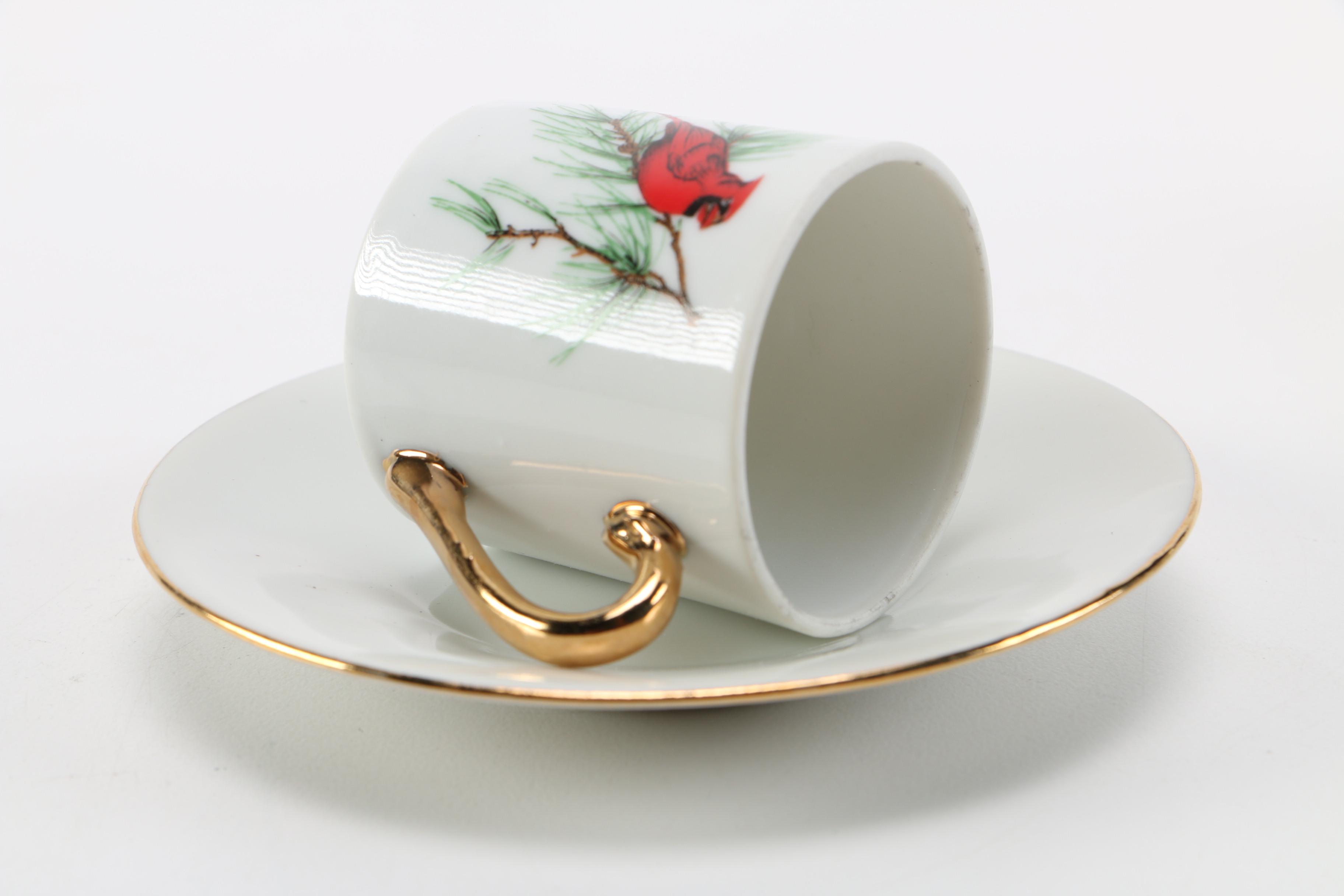 Demitasse and Miniature Teacups and Featuring Royal Albert