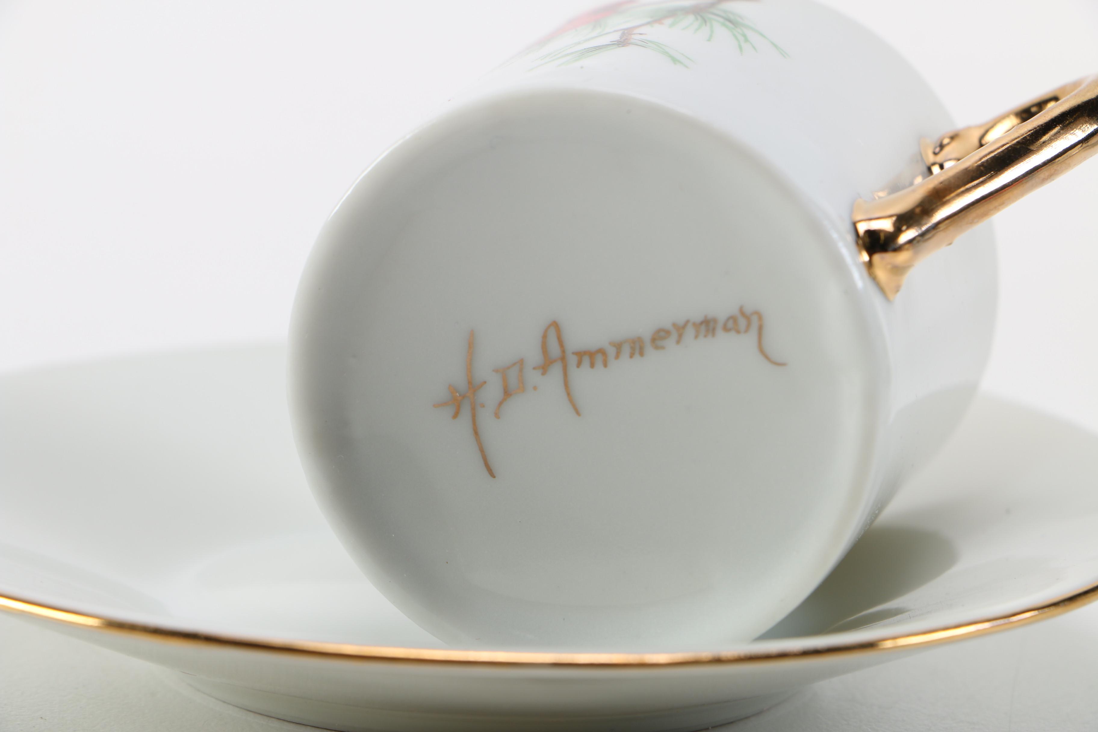 Demitasse and Miniature Teacups and Featuring Royal Albert