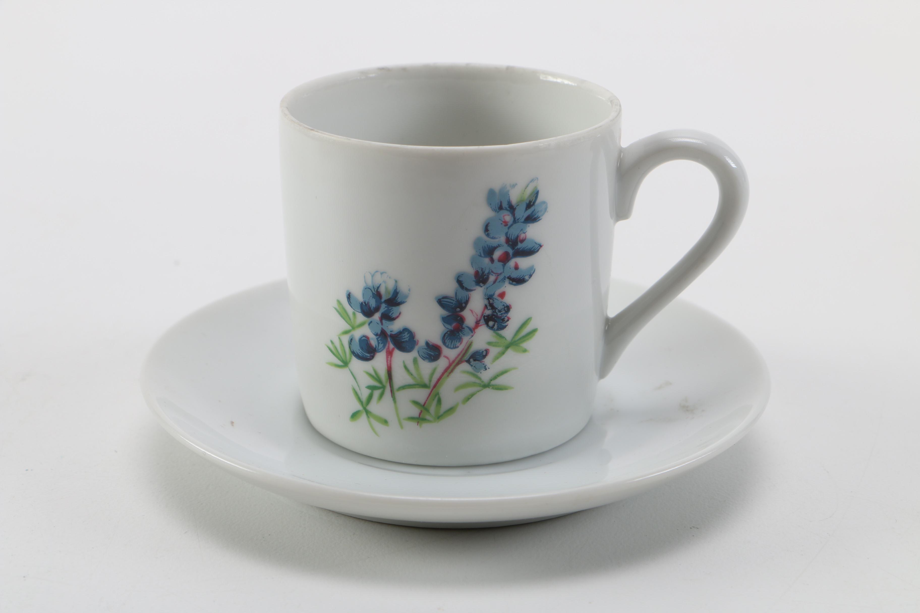 Demitasse and Miniature Teacups and Featuring Royal Albert