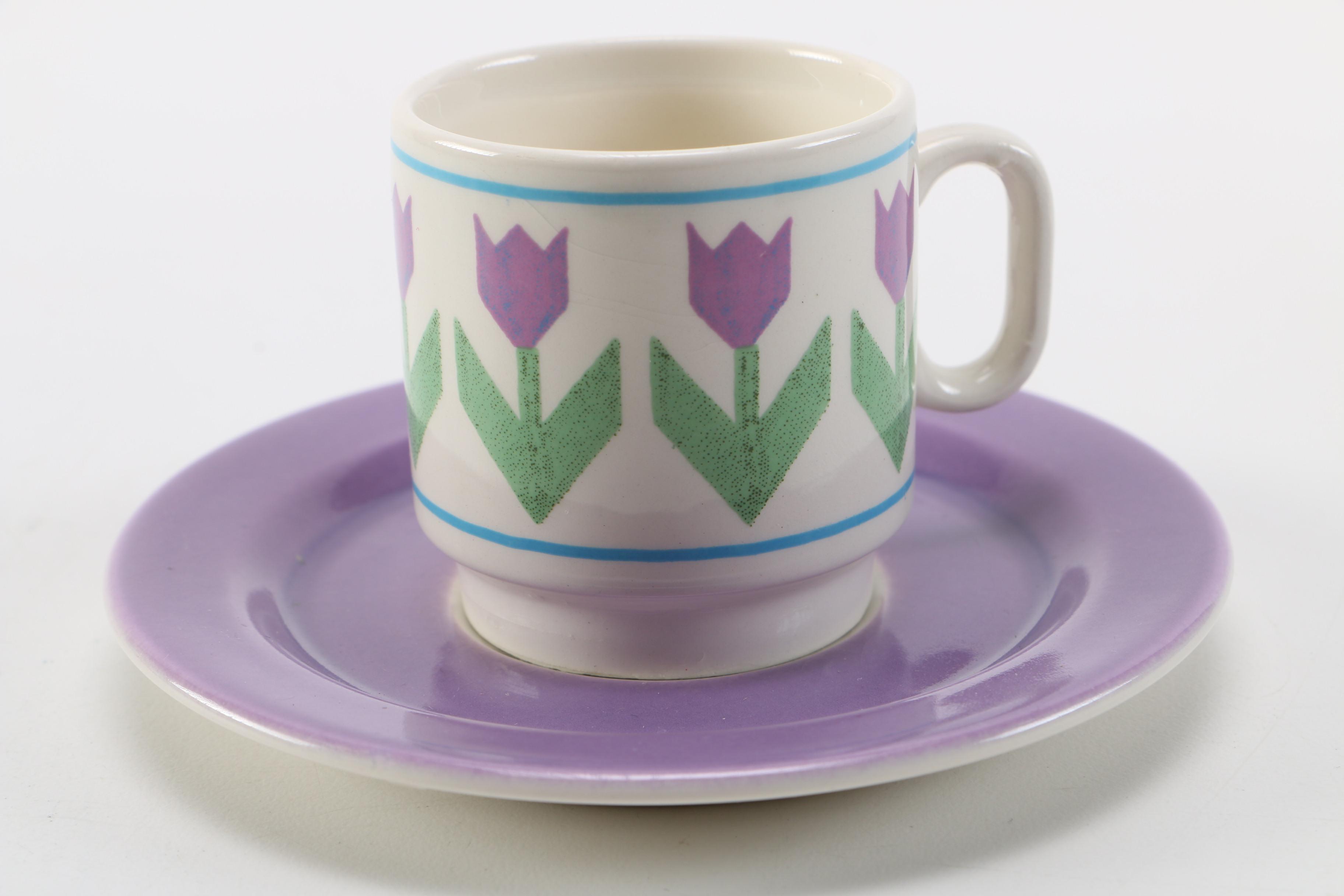 Demitasse and Miniature Teacups and Featuring Royal Albert