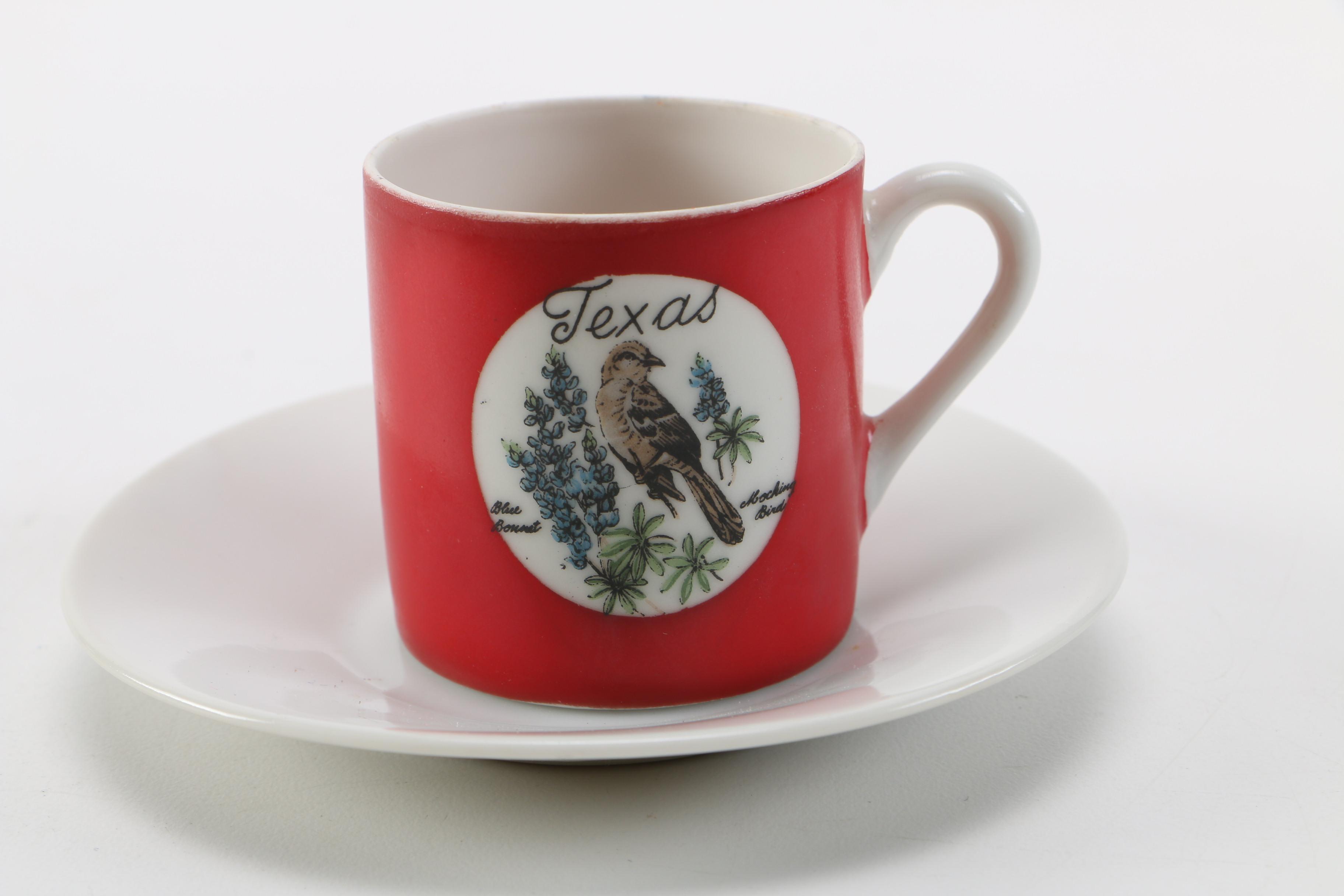 Demitasse and Miniature Teacups and Featuring Royal Albert