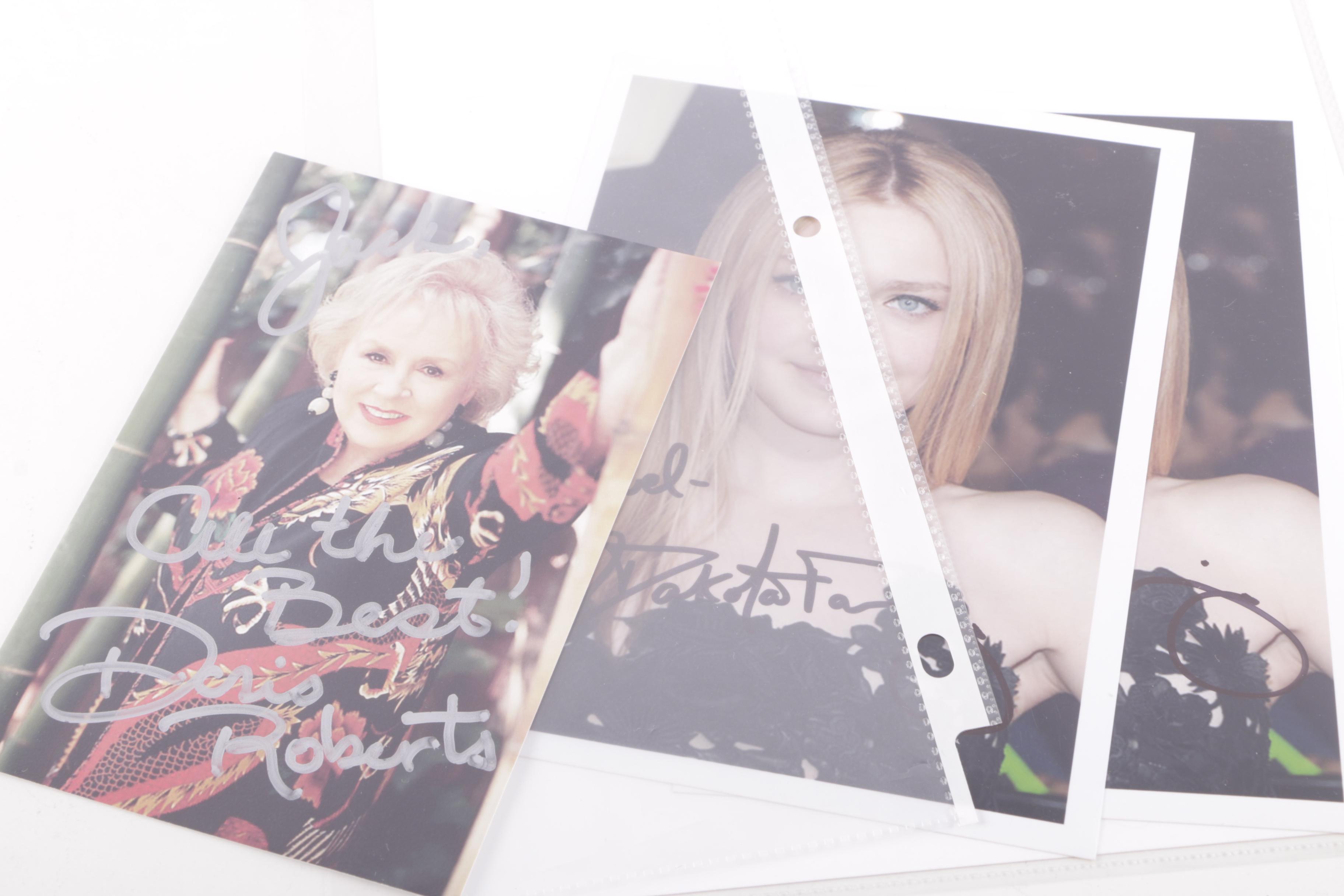 Assortment of Signed Actress' Photos