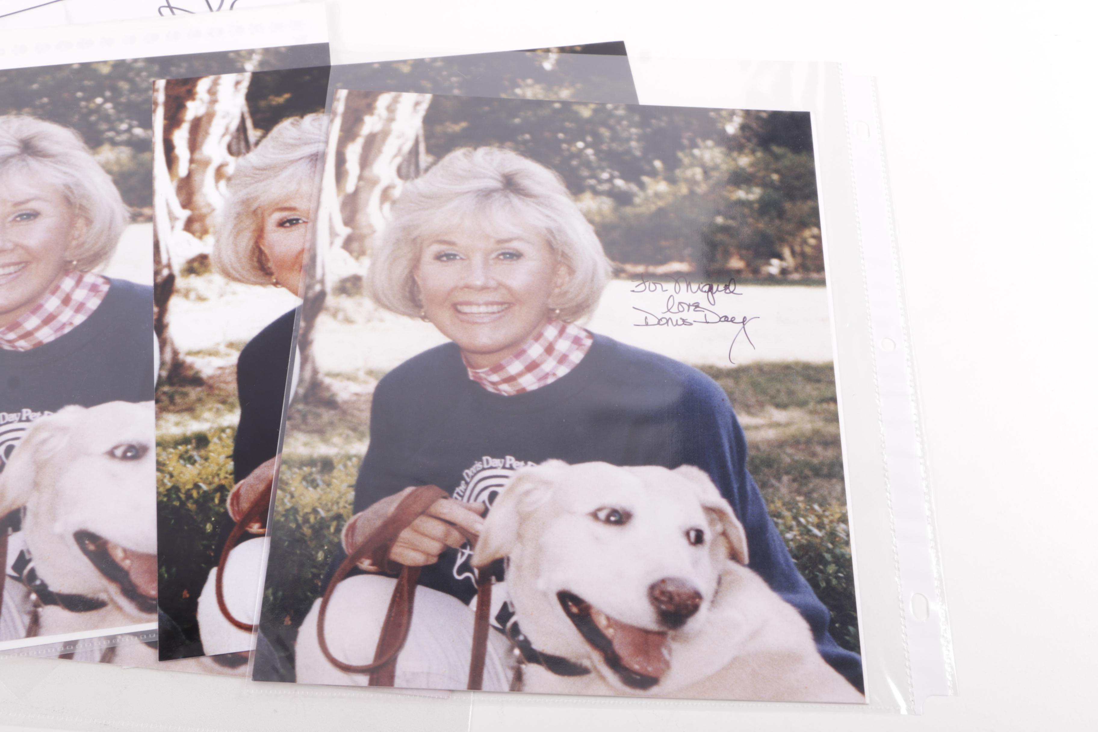 Assortment of Signed Actress' Photos