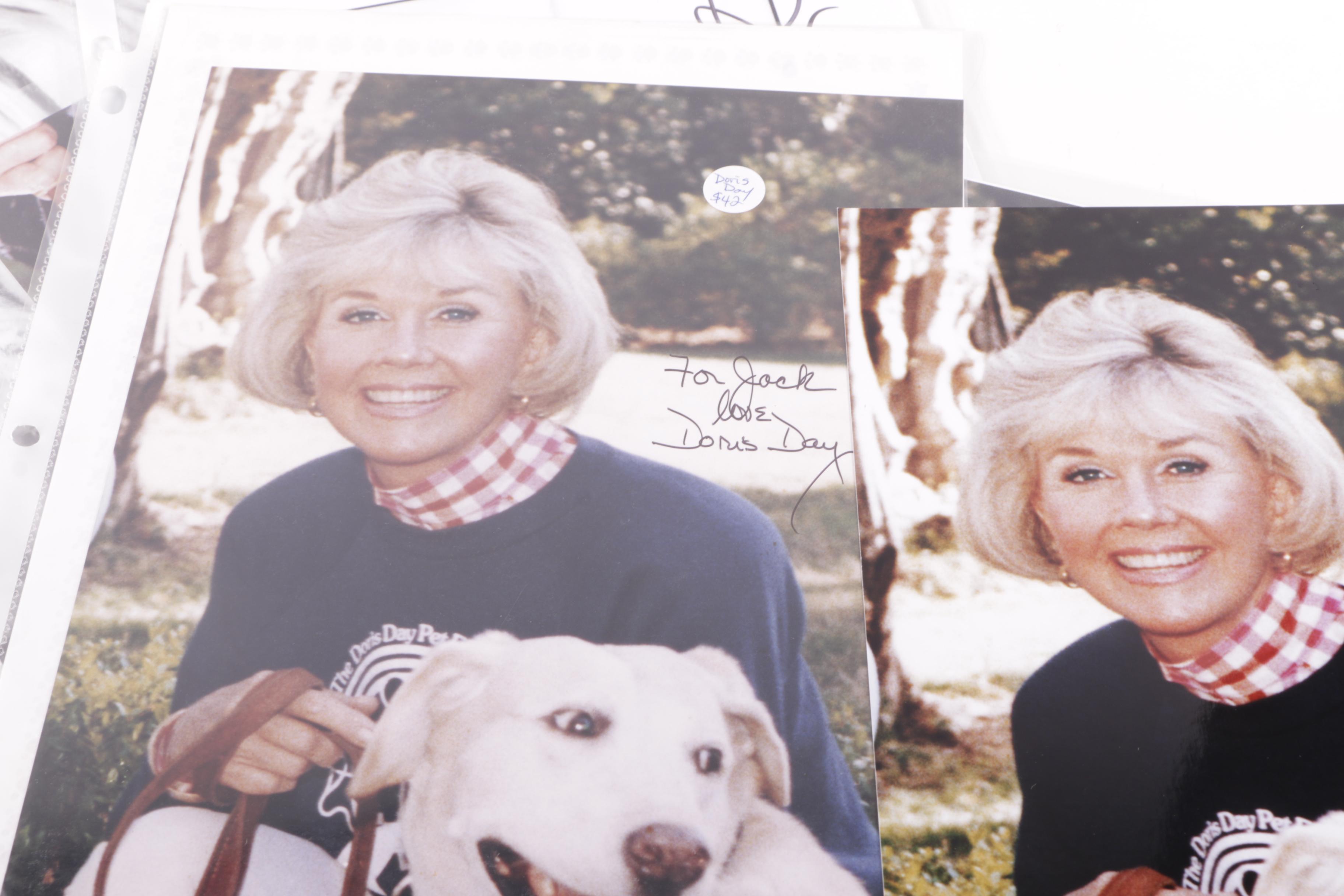 Assortment of Signed Actress' Photos