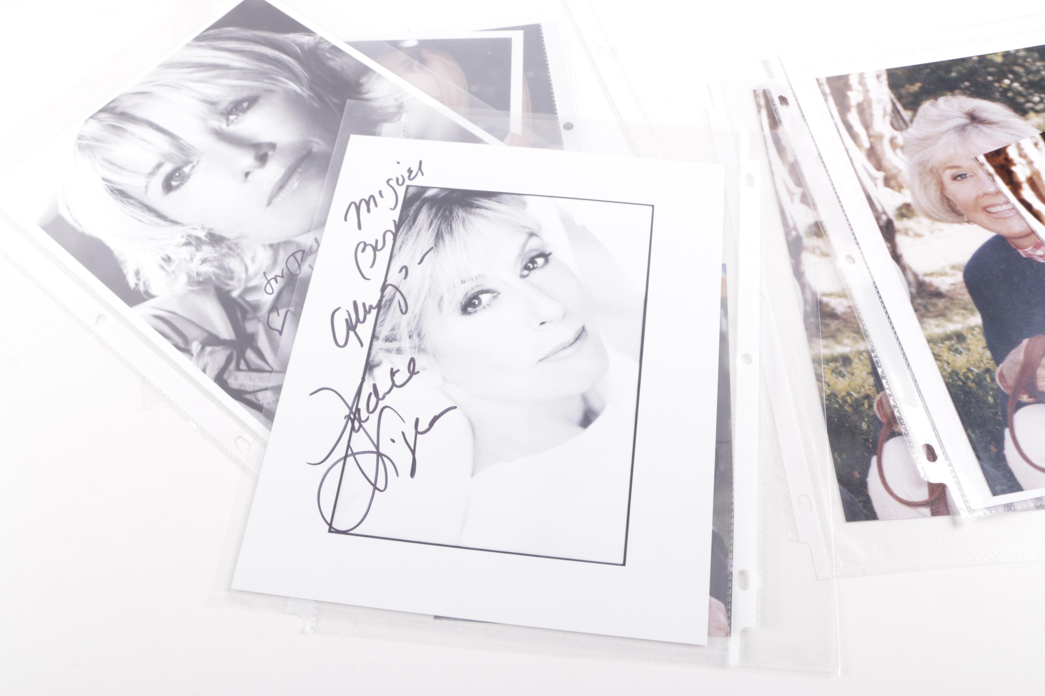Assortment of Signed Actress' Photos