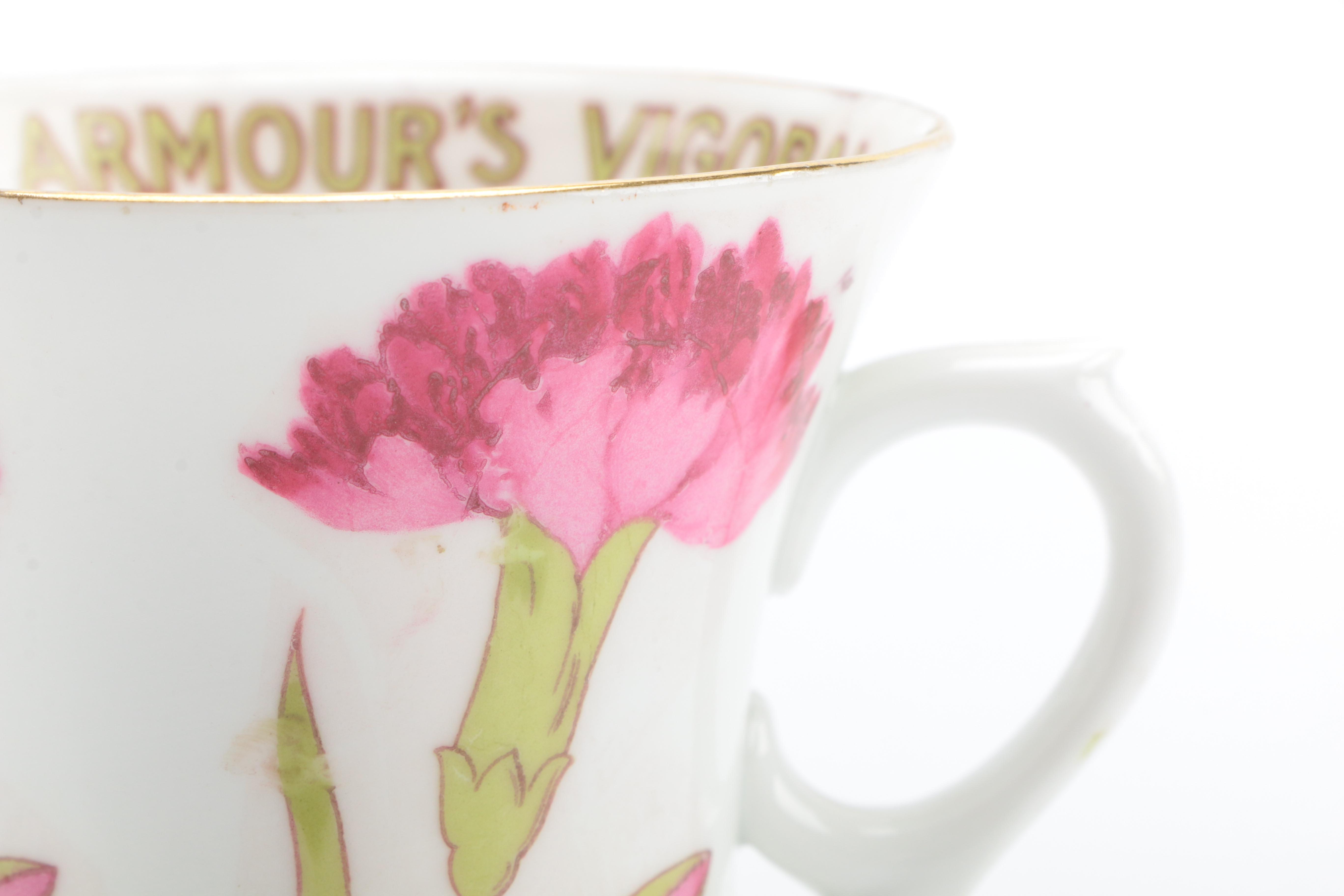 Armour's Vigoral Teacup Set