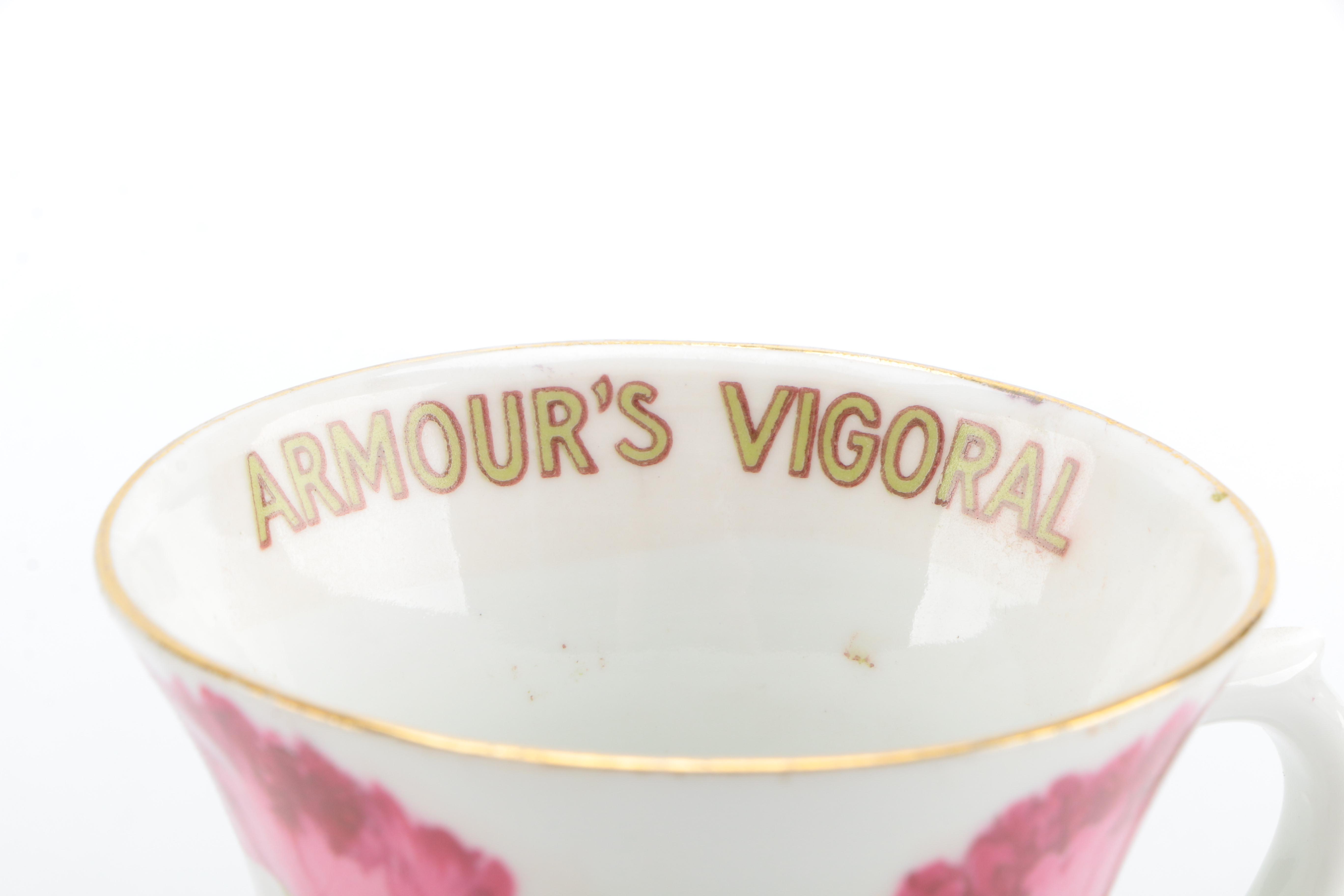 Armour's Vigoral Teacup Set