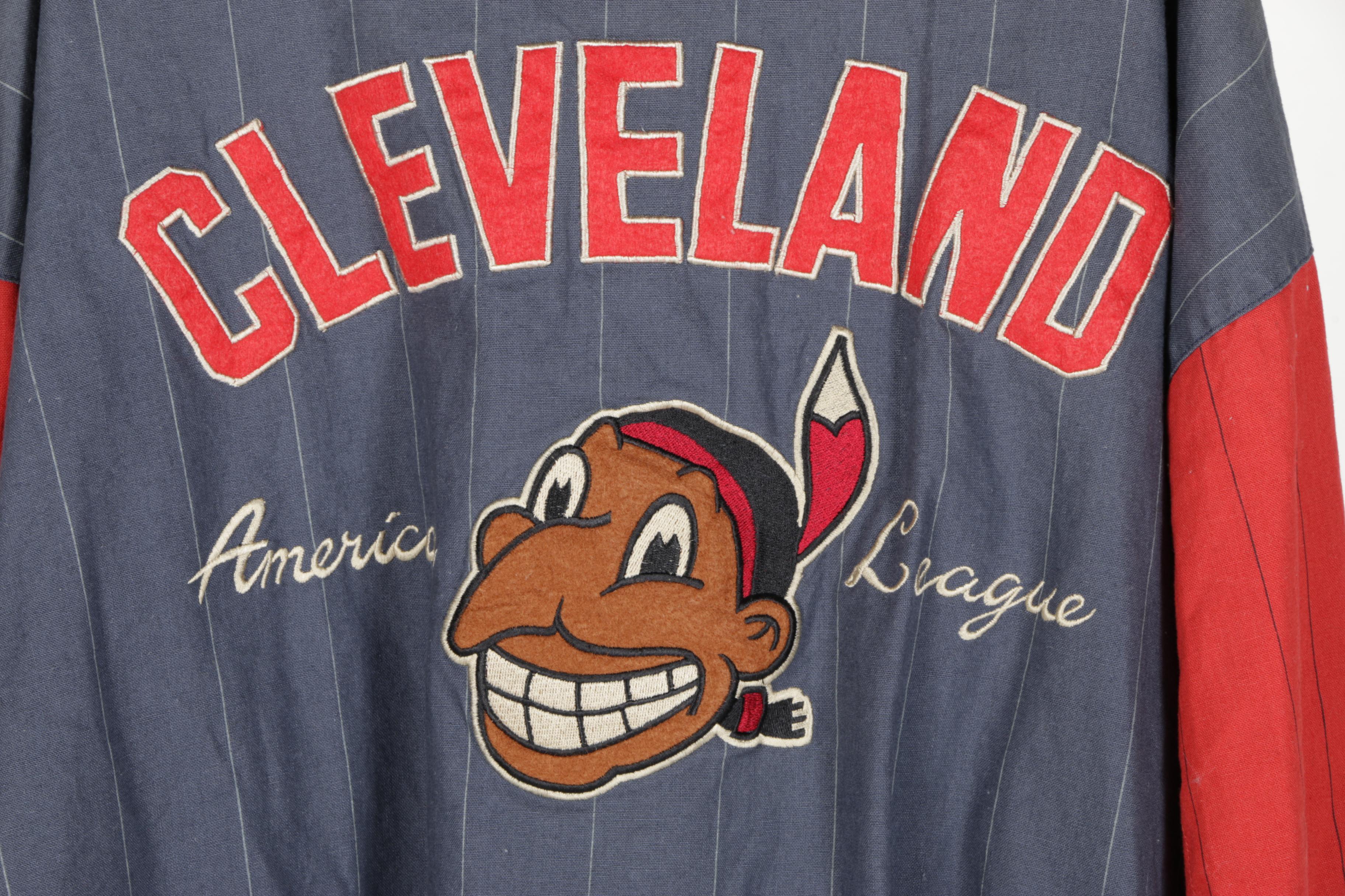 Cleveland Indians Jersey and Jacket by Mirage Cooperstown Collection