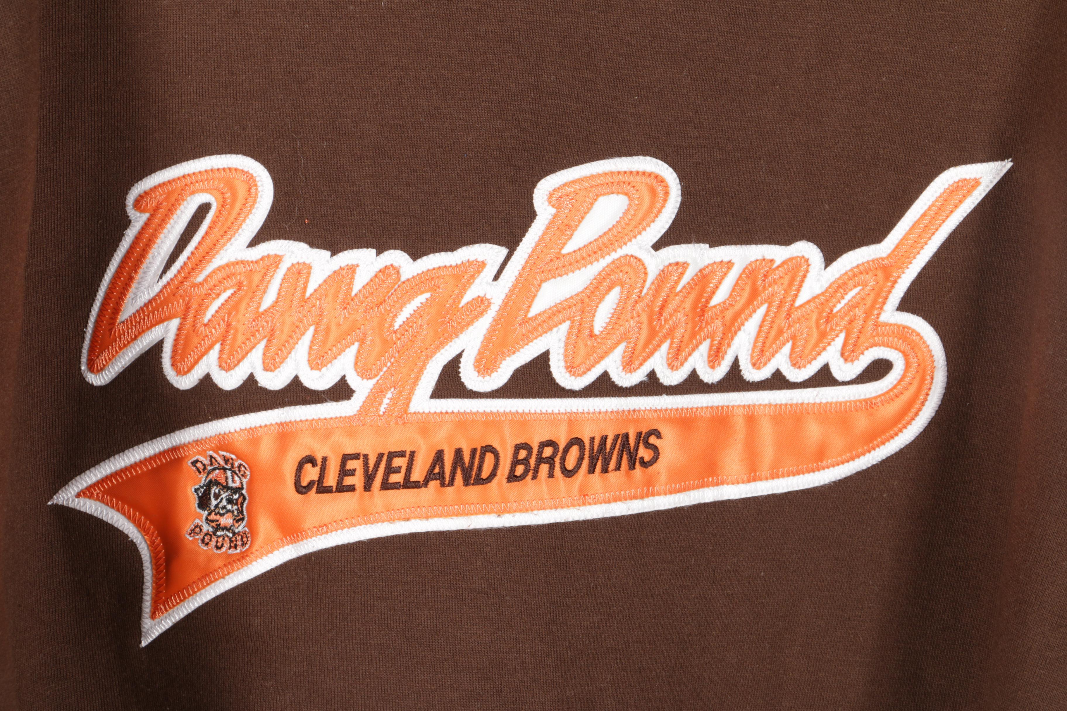 Cleveland Browns Long Sleeve Sweatshirts