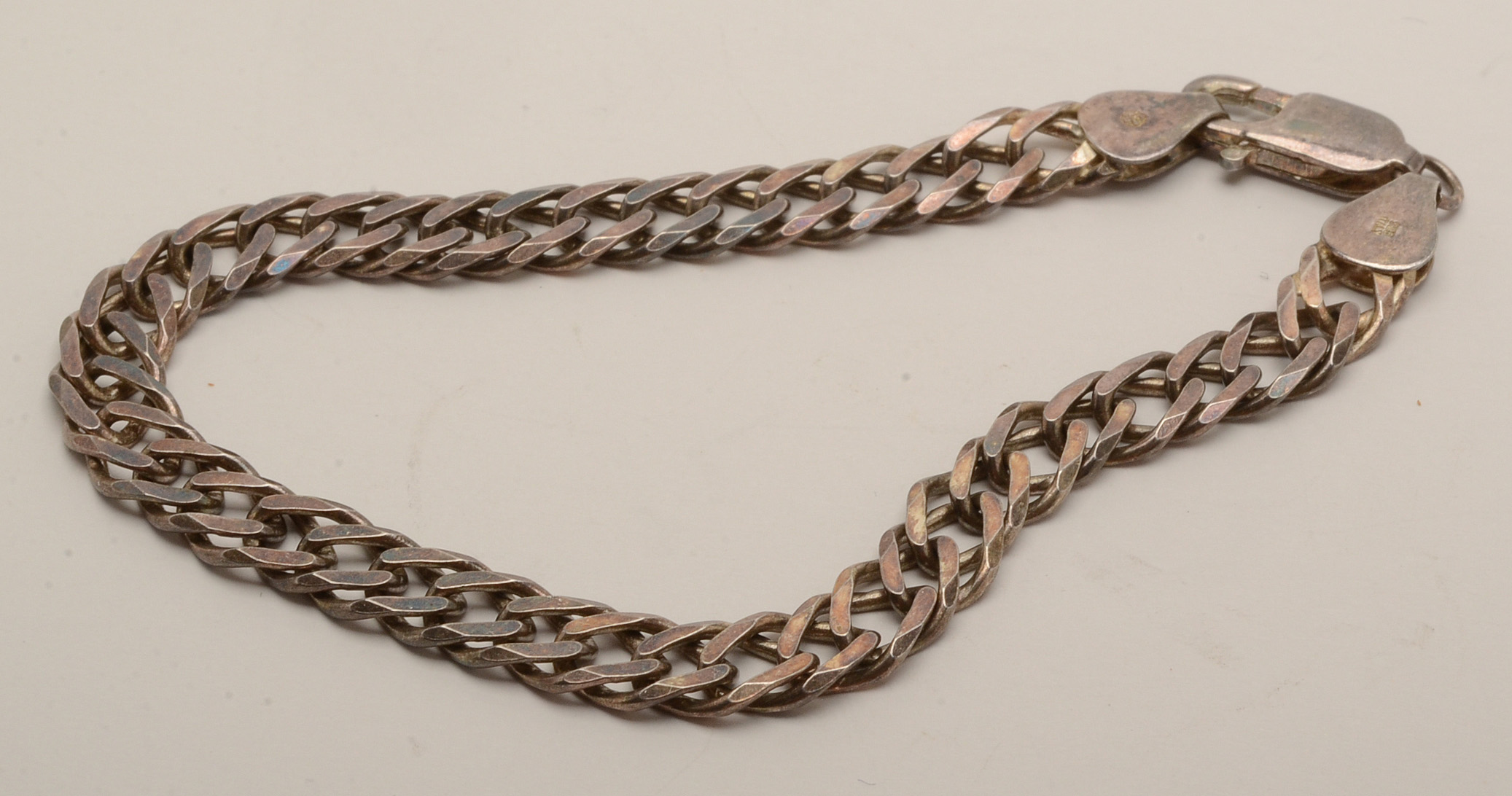 Sterling Silver Curb Chain Necklace, Bracelet and Other Link Bracelets