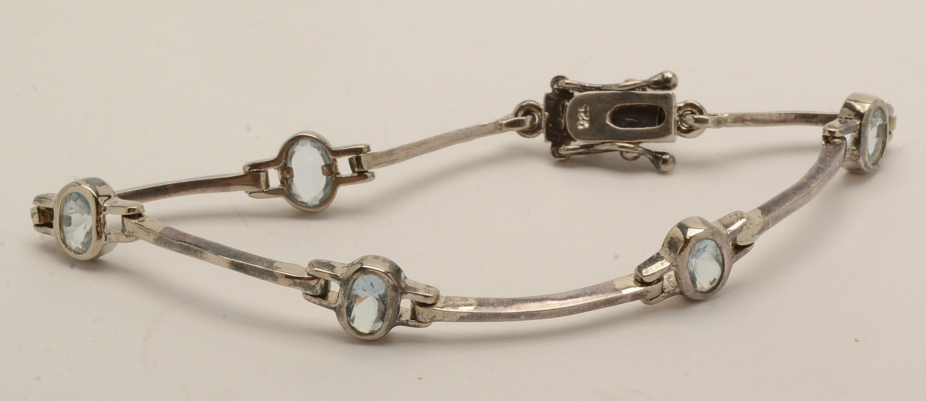 Sterling Silver Curb Chain Necklace, Bracelet and Other Link Bracelets