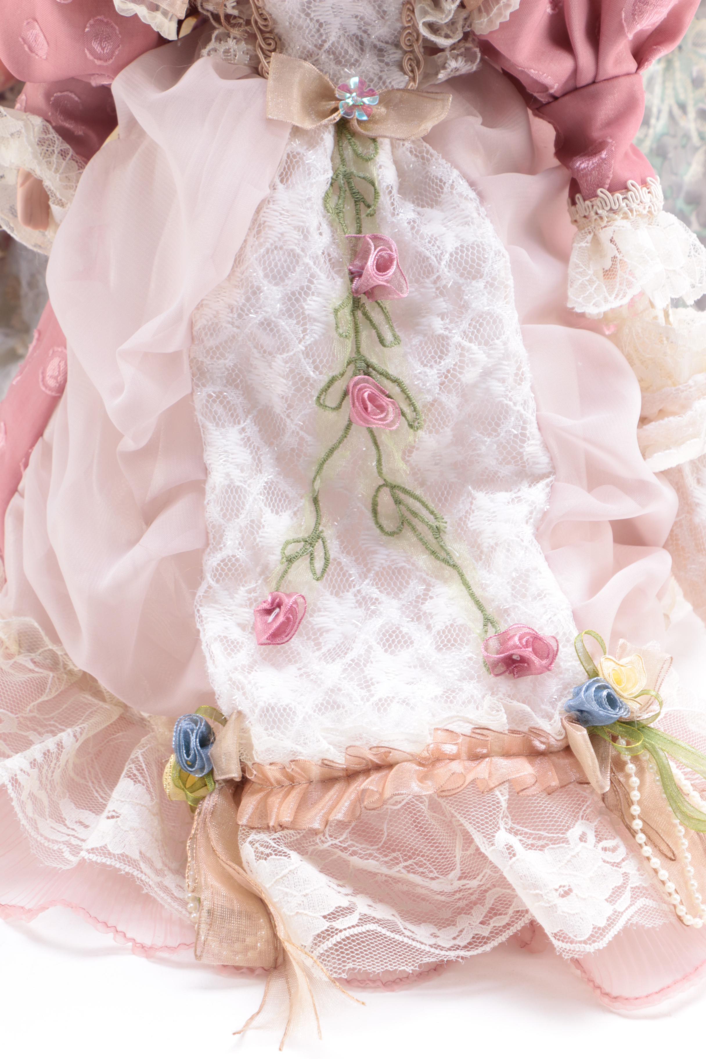 Porcelain Dolls in Victorian Dress