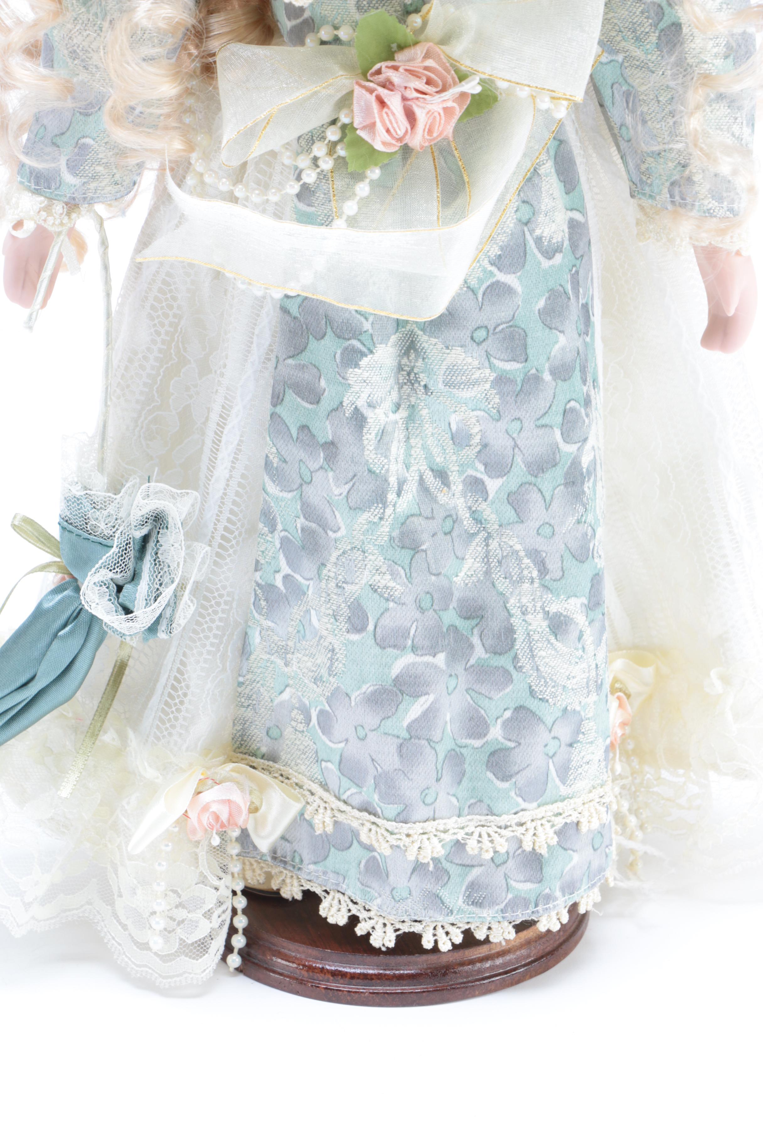 Porcelain Dolls in Victorian Dress