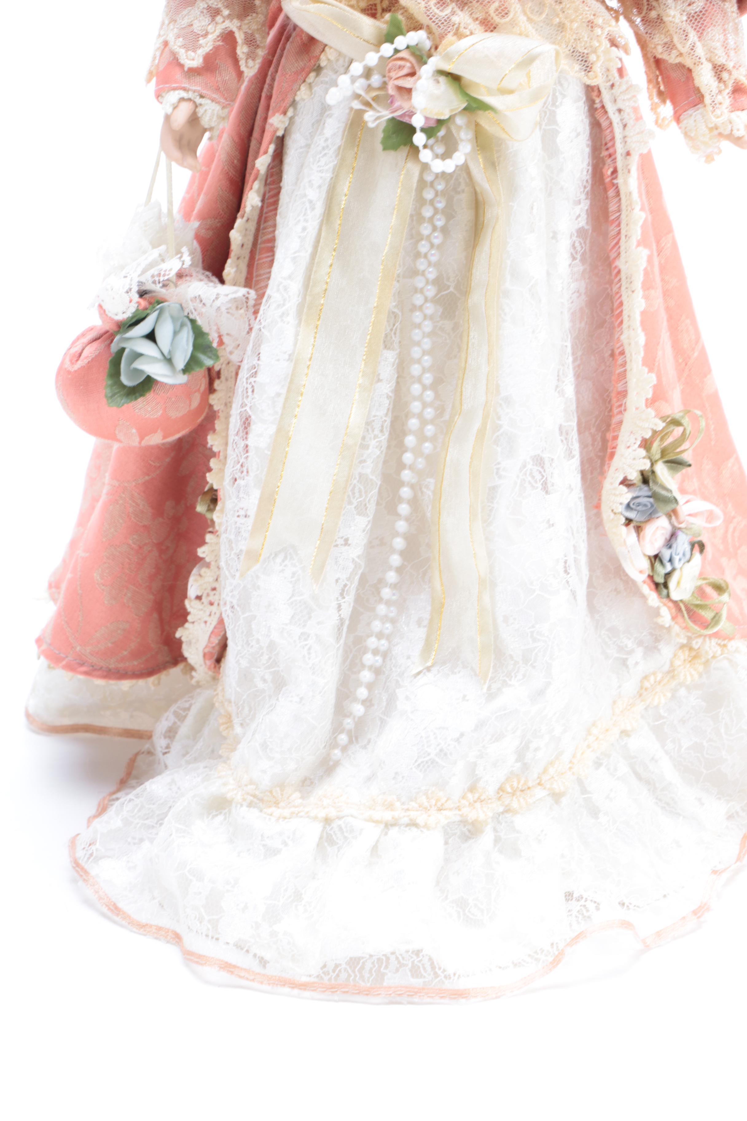Porcelain Dolls in Victorian Dress