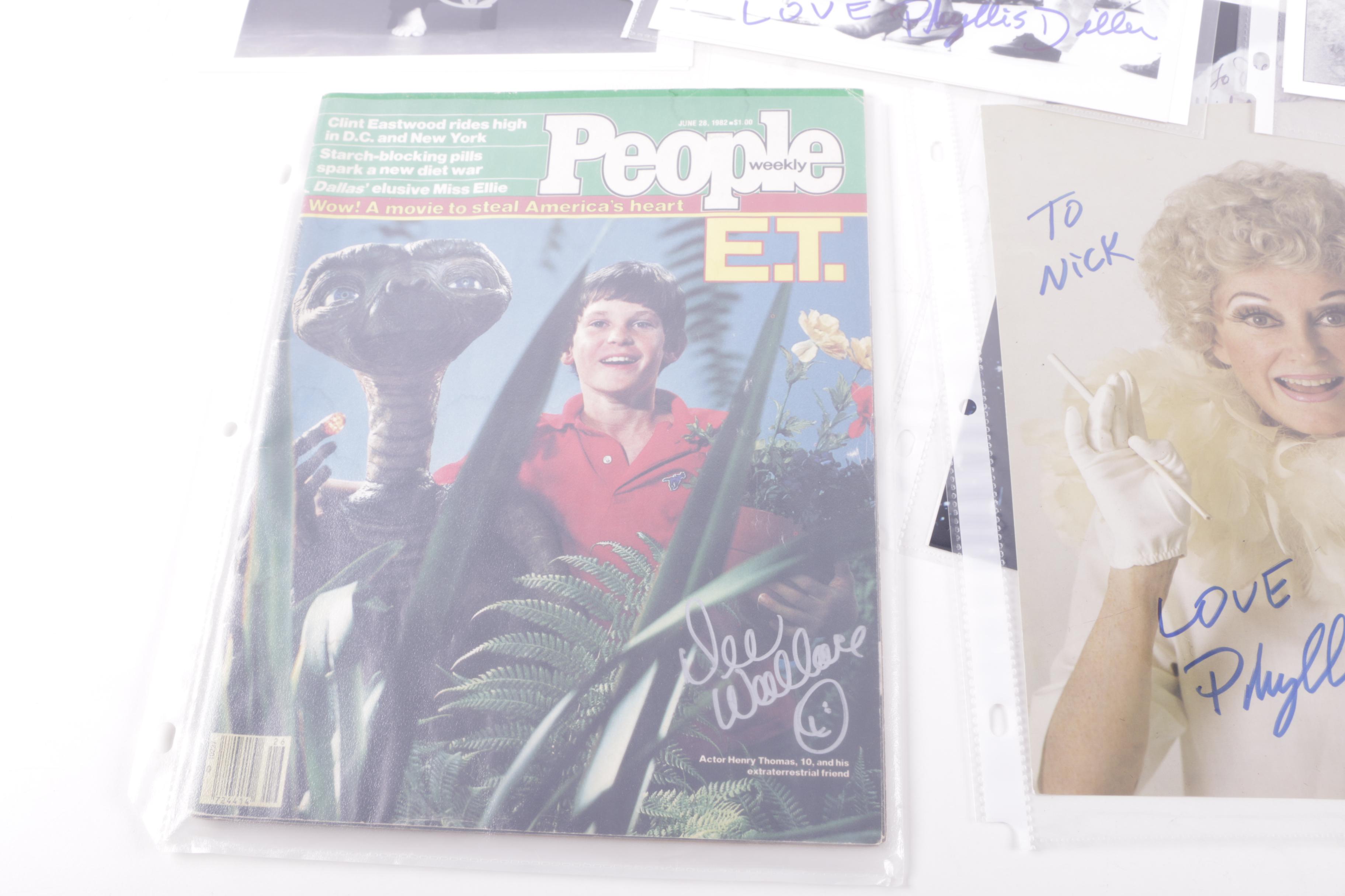 Assortment of Signed Actress Photos