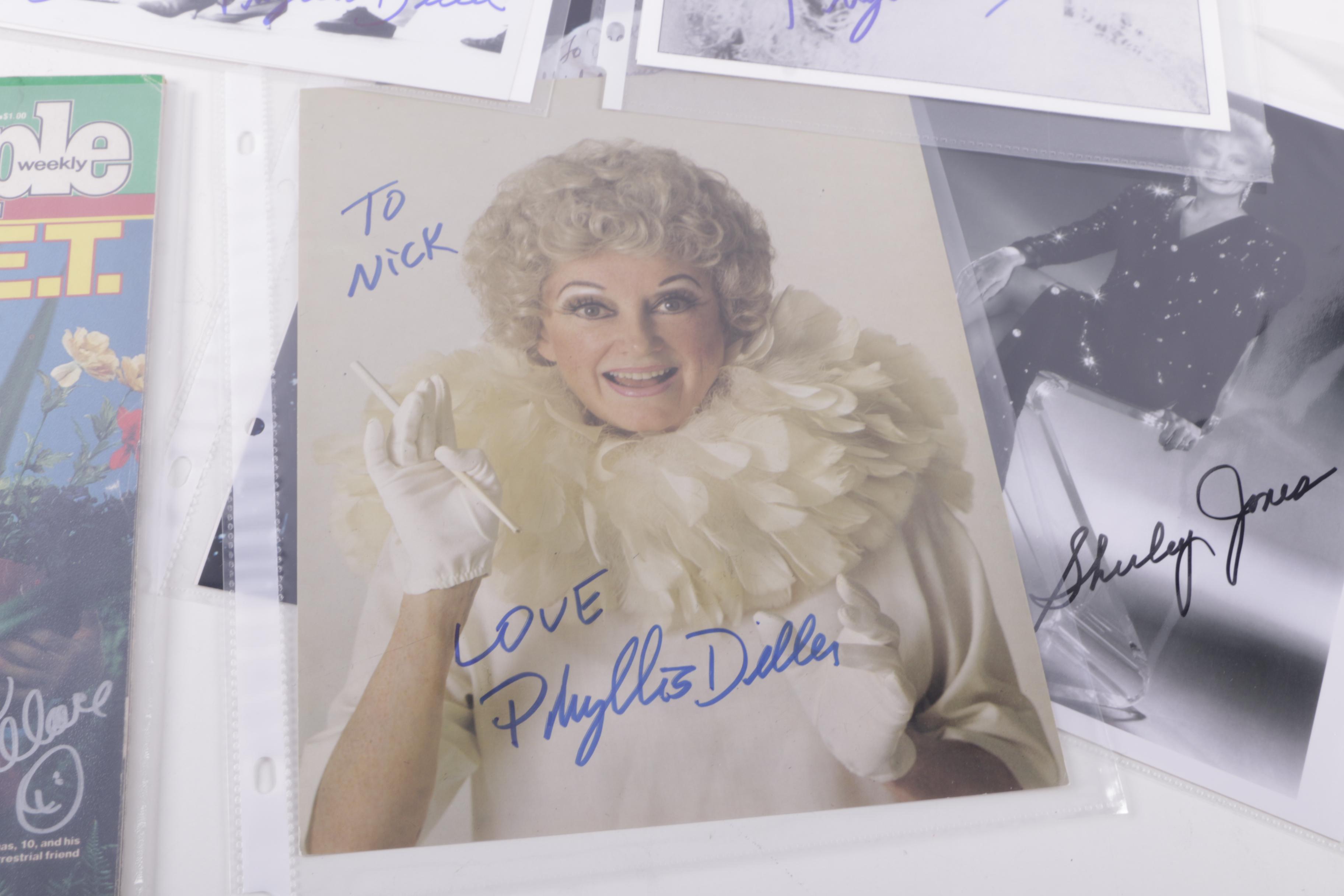 Assortment of Signed Actress Photos
