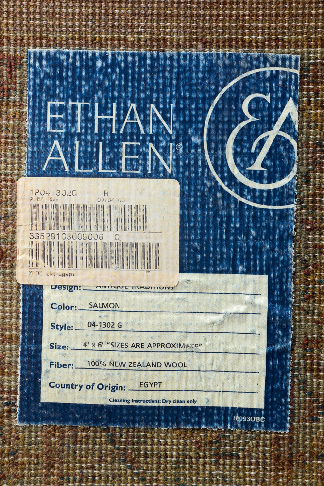 Machine Made Ethan Allen "Antique Traditions" Area Rug